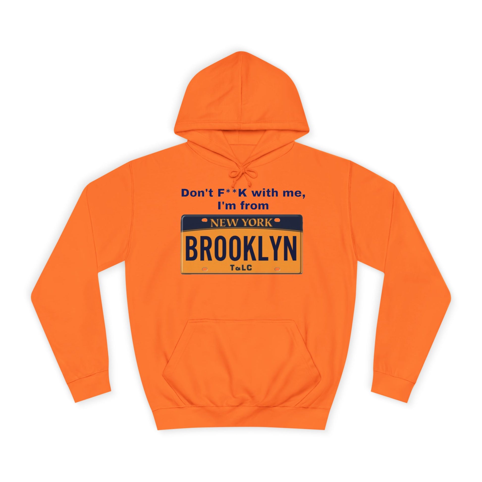 Brooklyn Pride Unisex Hoodie, College Hoodie, Casual Wear, Gift for Him/Her, Trendy Sweatshirt, Streetwear Fashion