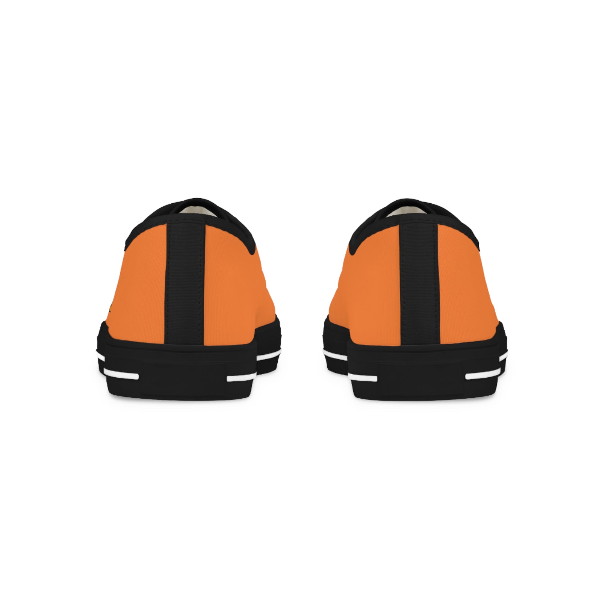 Stylish Orange Low Top Sneakers for Casual Comfort