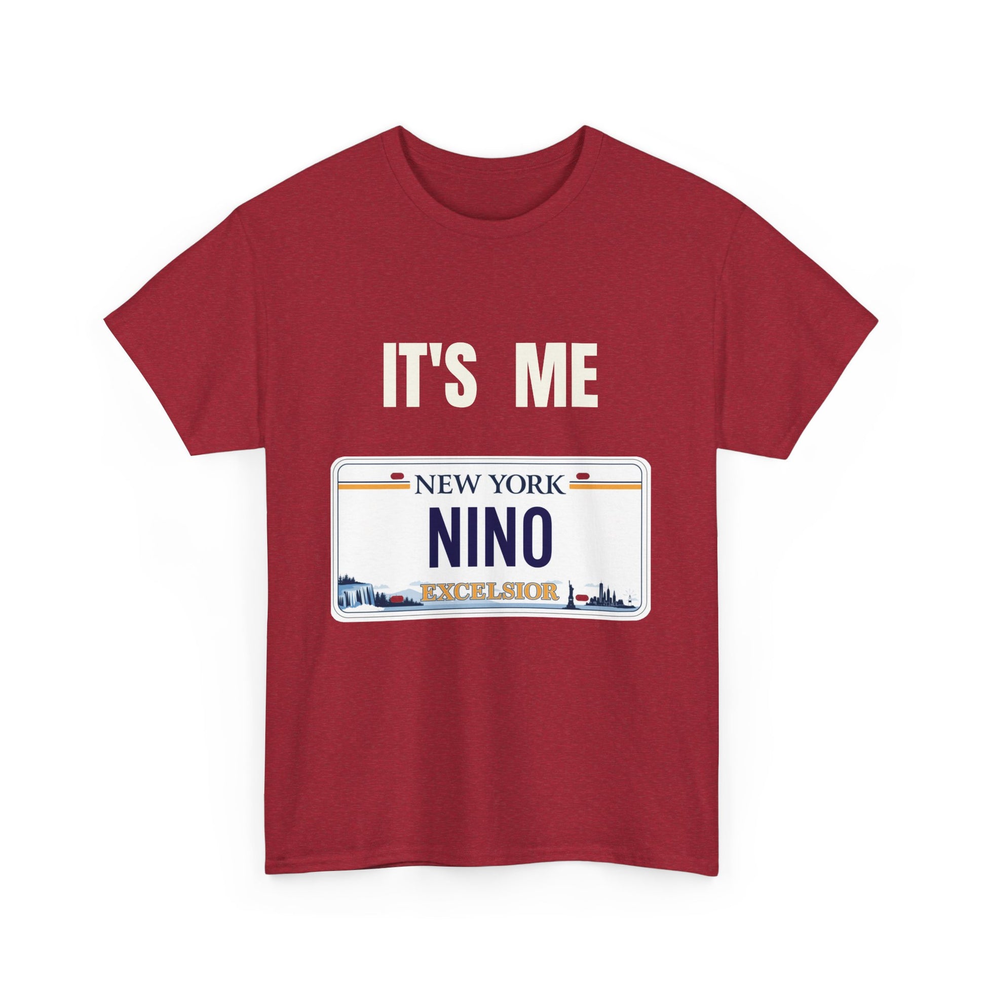 "It's me Nino". Unisex Heavy Cotton T-Shirt