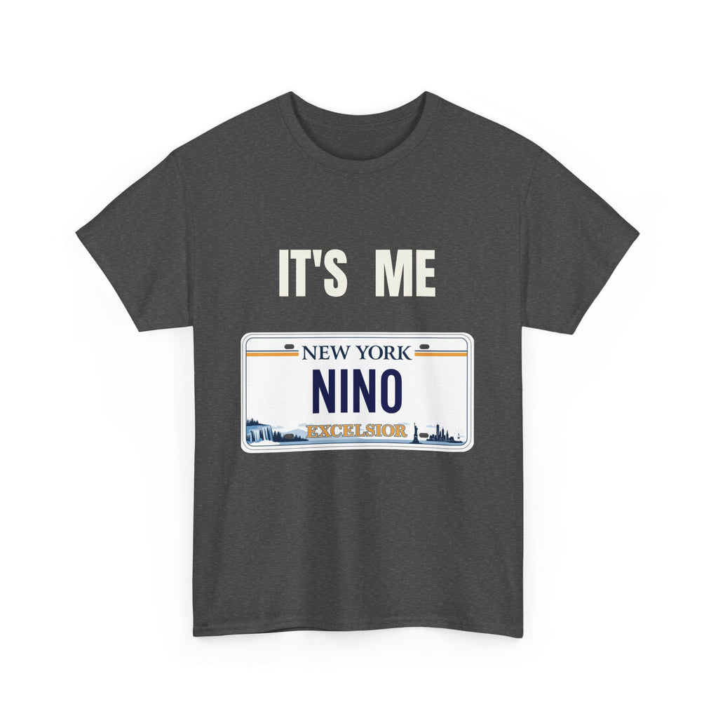 "It's me Nino". Unisex Heavy Cotton T-Shirt
