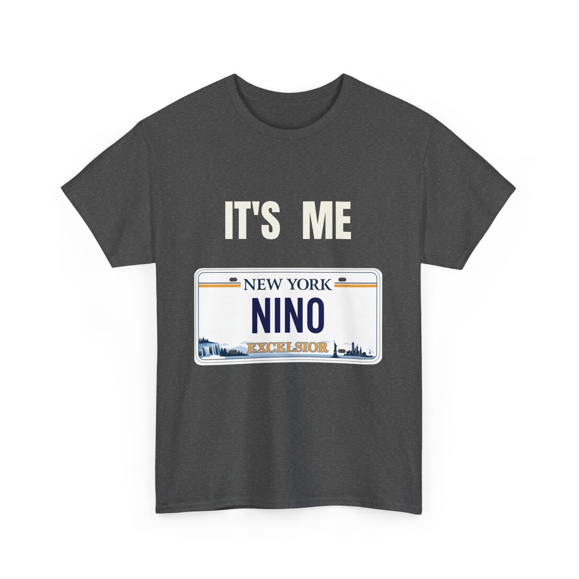 "It's me Nino". Unisex Heavy Cotton T-Shirt