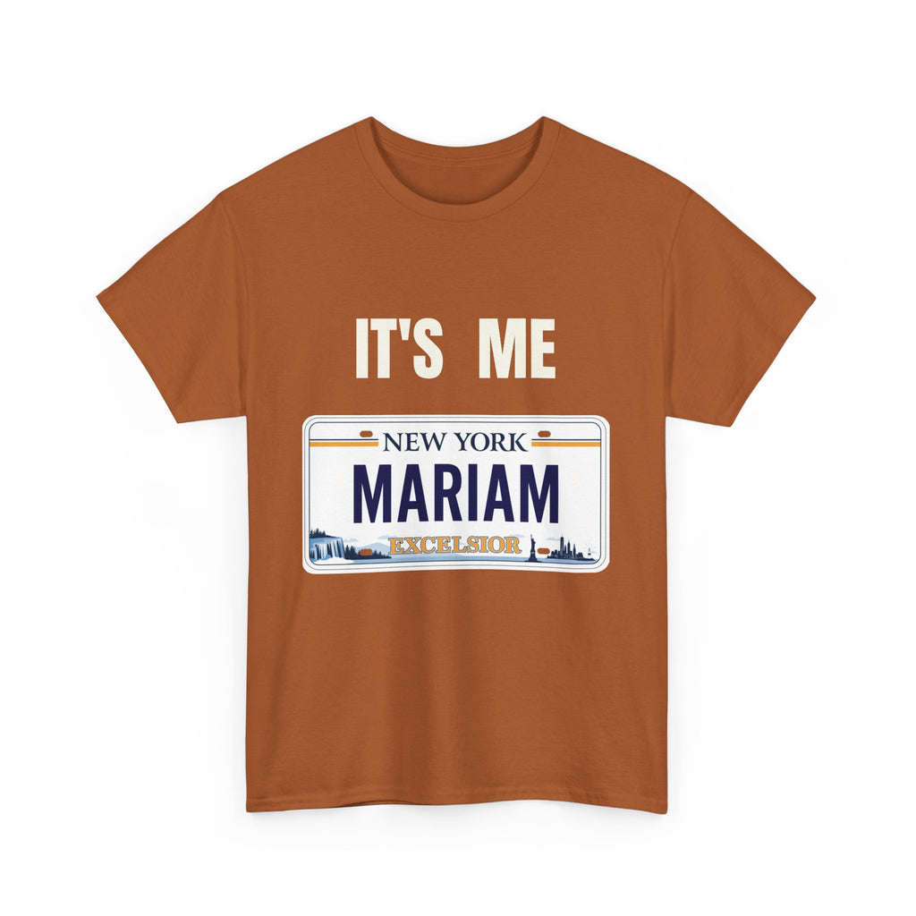 It's me, Mariam