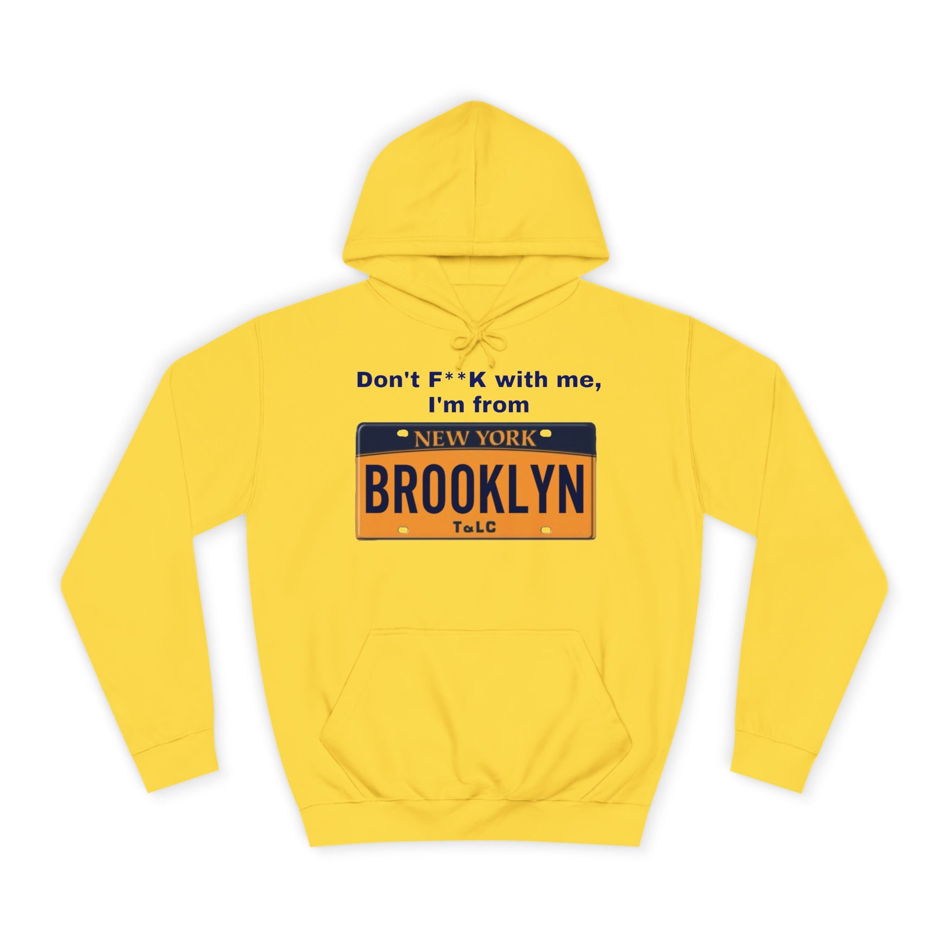 Brooklyn Pride Unisex Hoodie, College Hoodie, Casual Wear, Gift for Him/Her, Trendy Sweatshirt, Streetwear Fashion