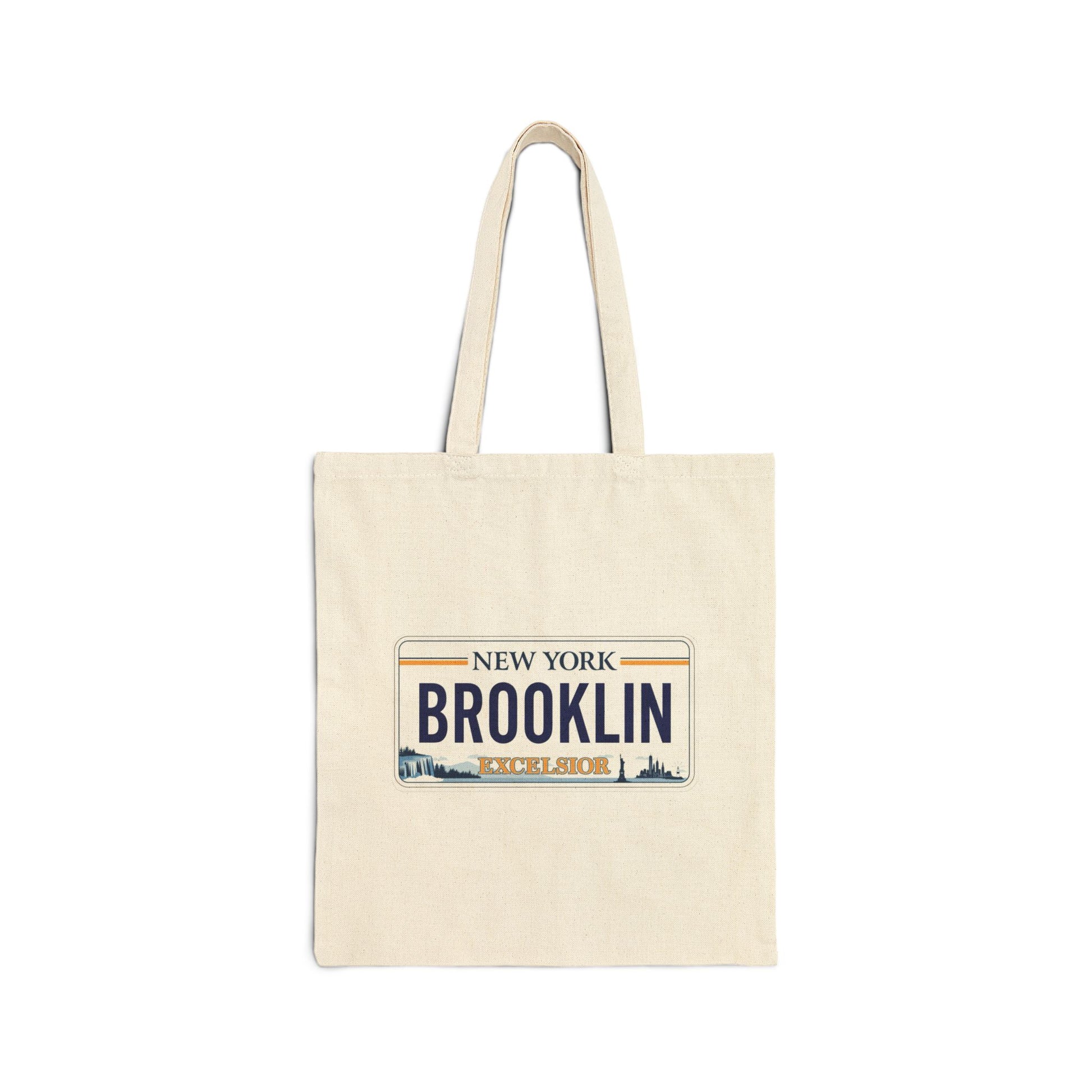 Brooklyn Canvas Tote Bag - Perfect for Shopping, Beach Trips, Gifts, Eco-Friendly Use, New York Lover's Essential