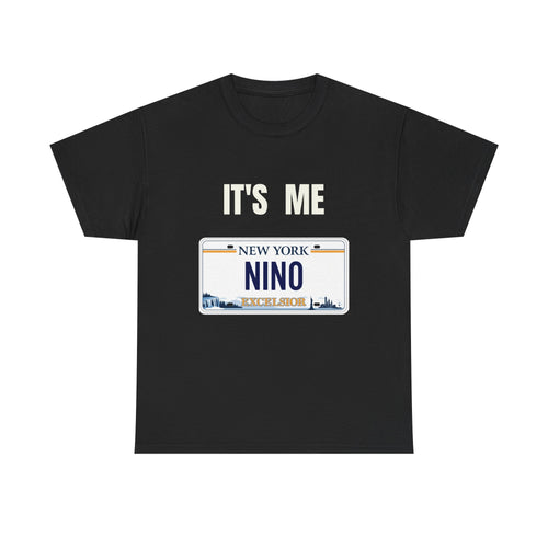 "It's me Nino". Unisex Heavy Cotton T-Shirt