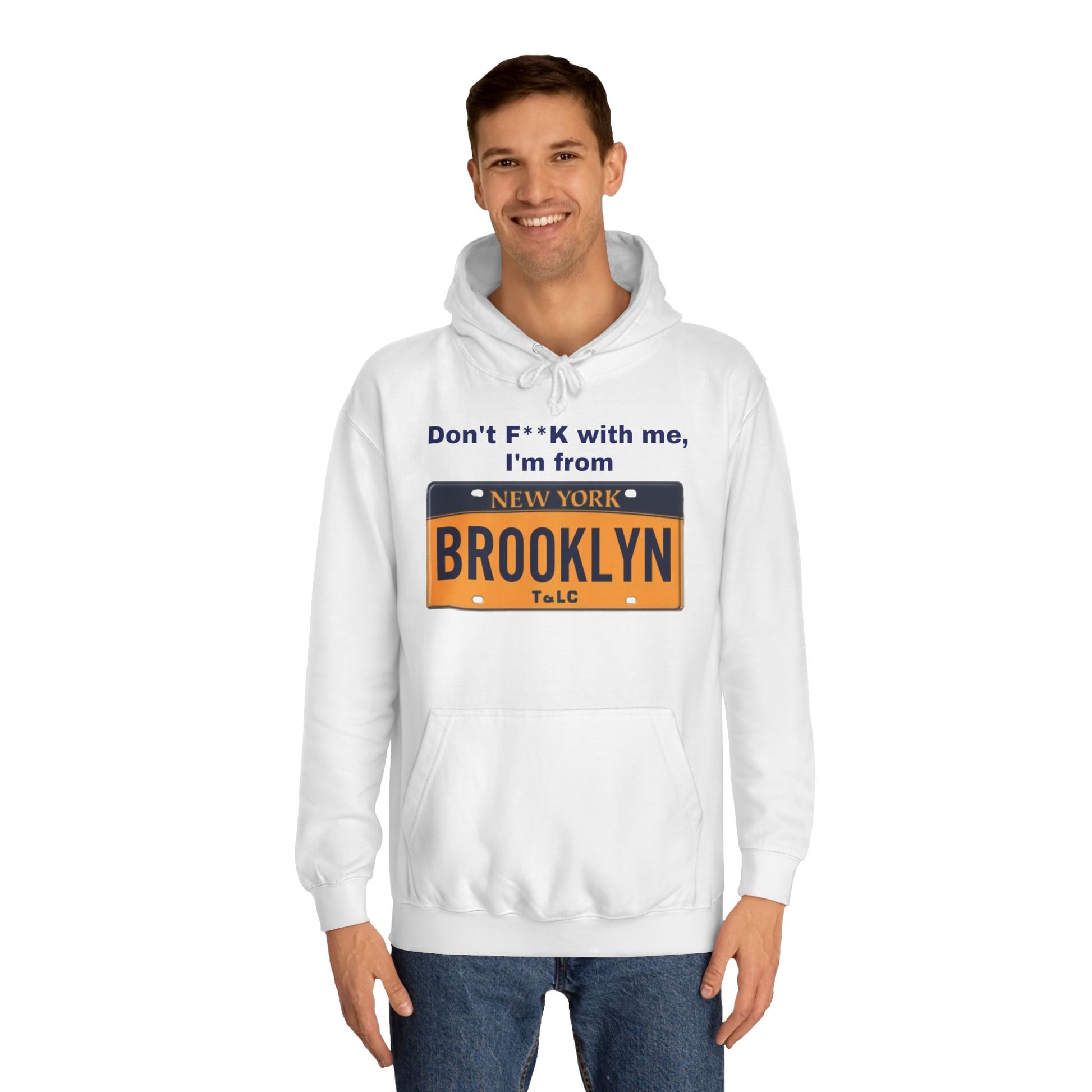 Brooklyn Pride Unisex Hoodie, College Hoodie, Casual Wear, Gift for Him/Her, Trendy Sweatshirt, Streetwear Fashion