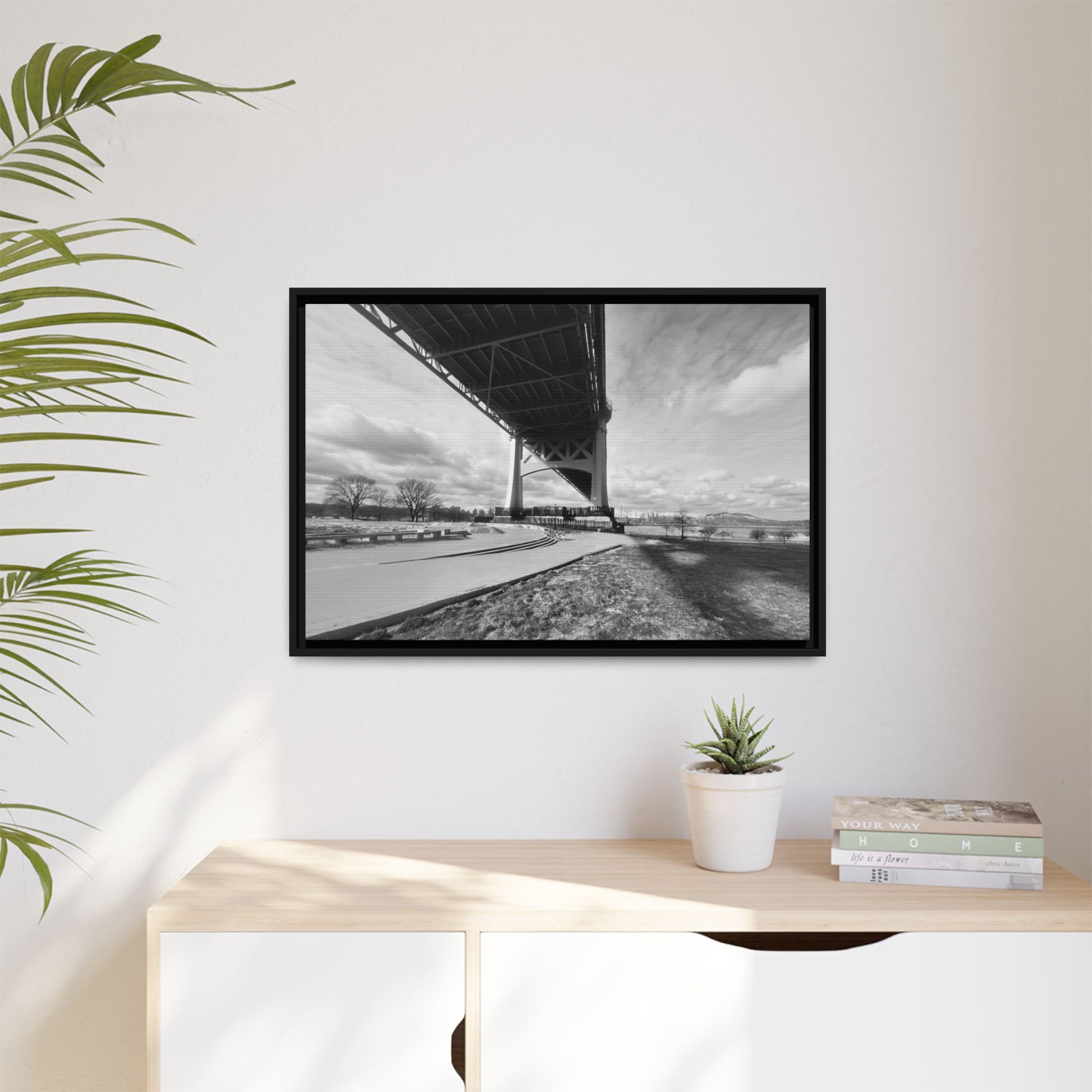 Framed Matte Canvas Art Print by Chikozu