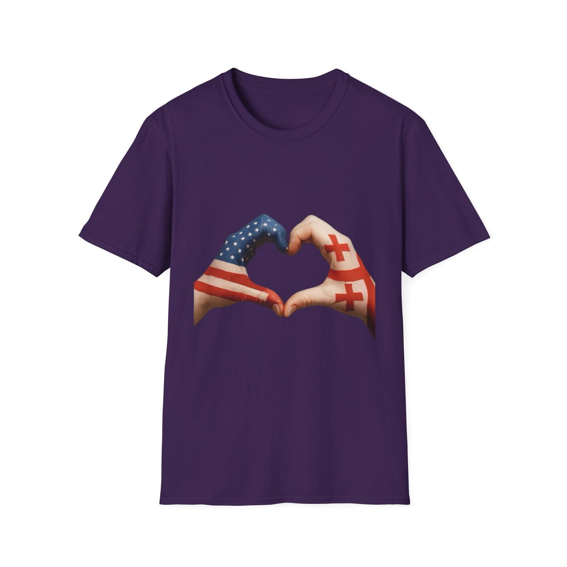 Two flags, One heart.