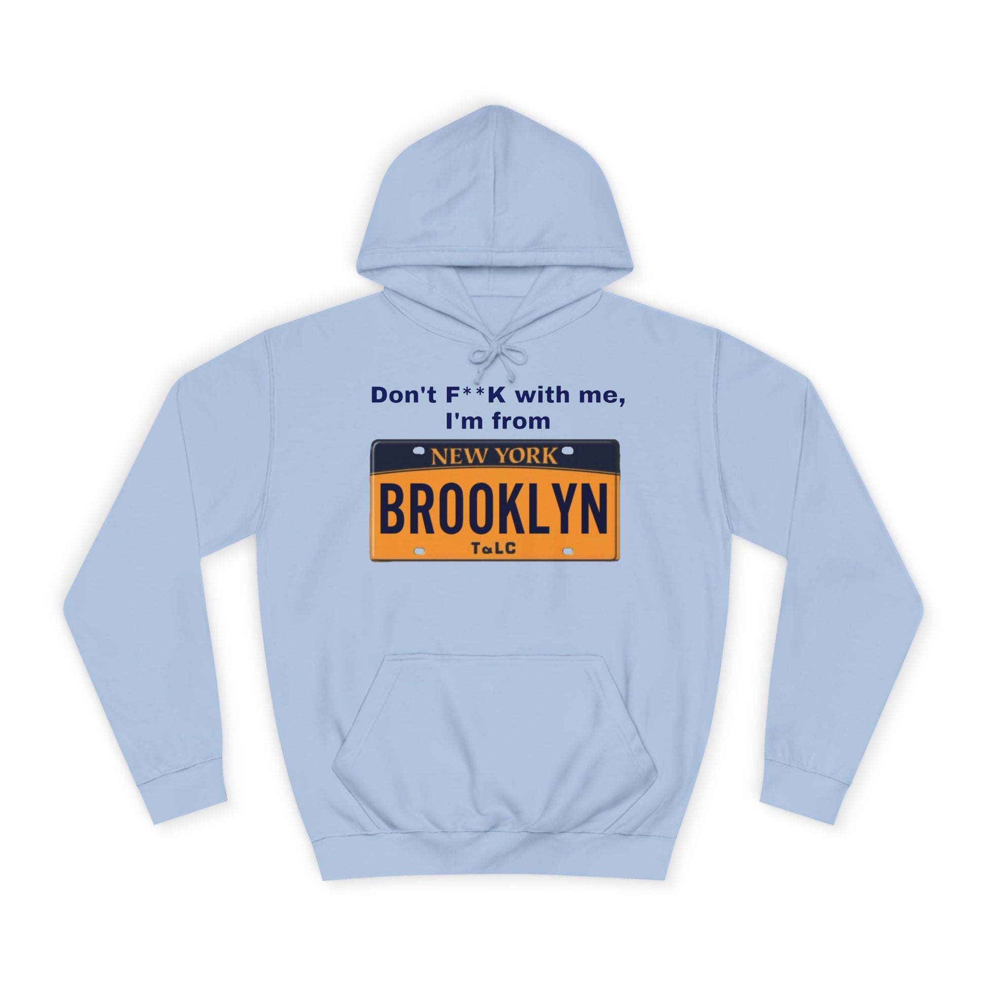 Brooklyn Pride Unisex Hoodie, College Hoodie, Casual Wear, Gift for Him/Her, Trendy Sweatshirt, Streetwear Fashion