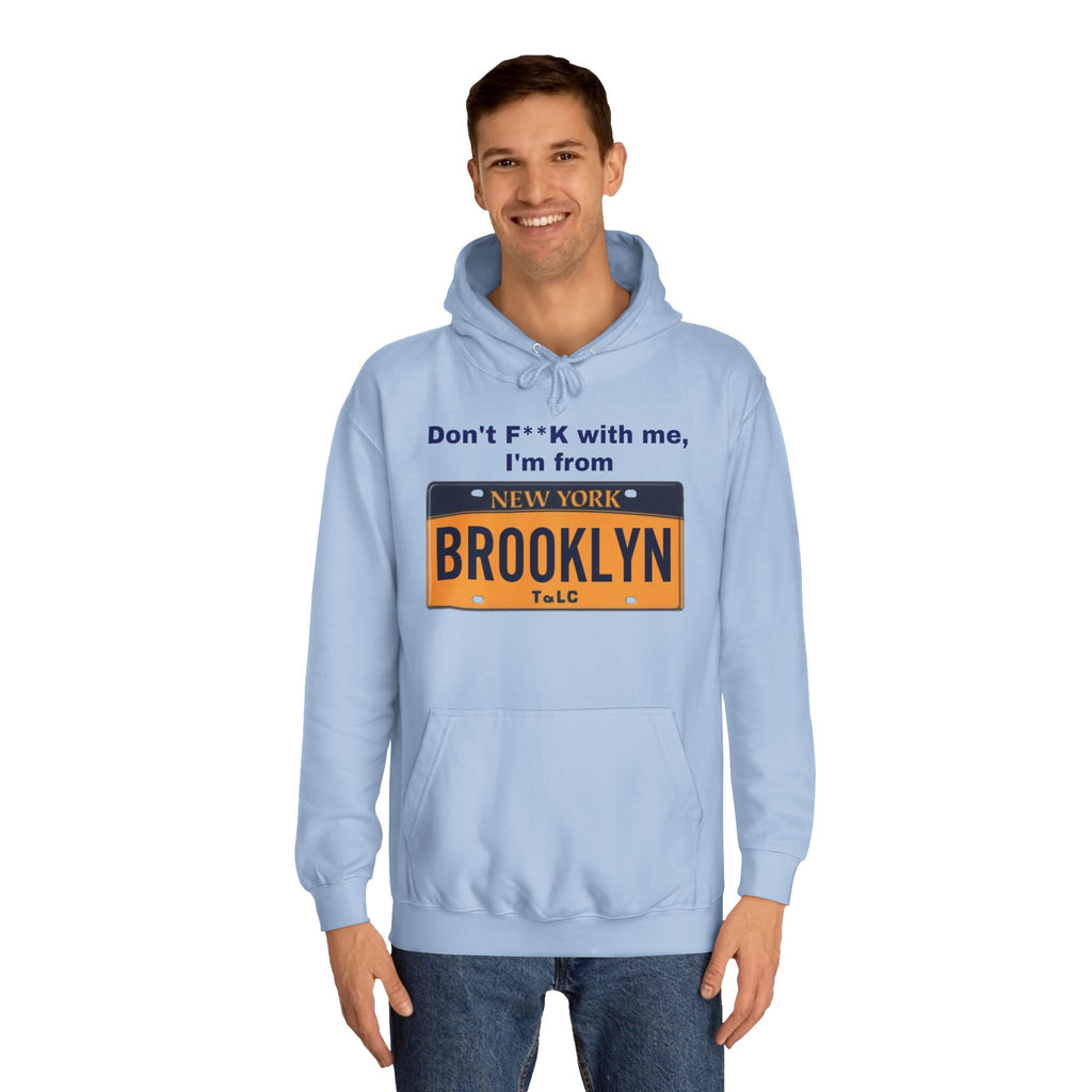 Brooklyn Pride Unisex Hoodie, College Hoodie, Casual Wear, Gift for Him/Her, Trendy Sweatshirt, Streetwear Fashion