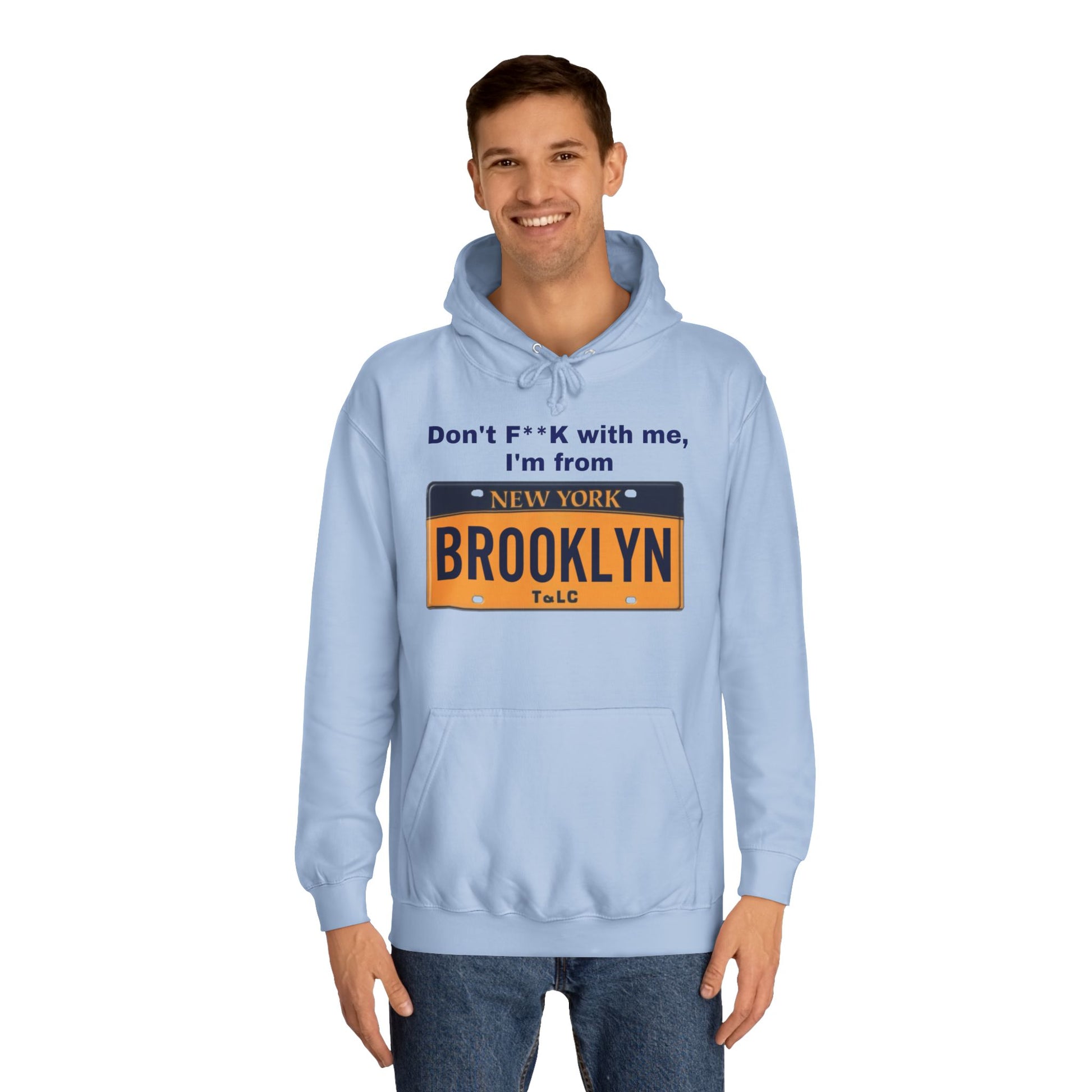 Brooklyn Pride Unisex Hoodie, College Hoodie, Casual Wear, Gift for Him/Her, Trendy Sweatshirt, Streetwear Fashion