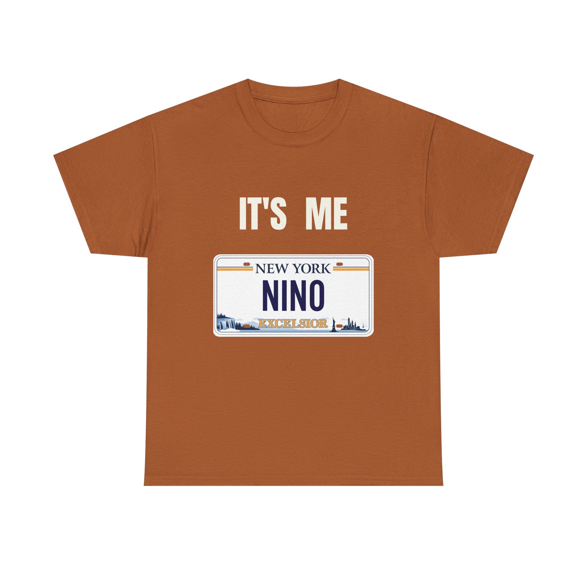 "It's me Nino". Unisex Heavy Cotton T-Shirt