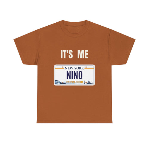 "It's me Nino". Unisex Heavy Cotton T-Shirt