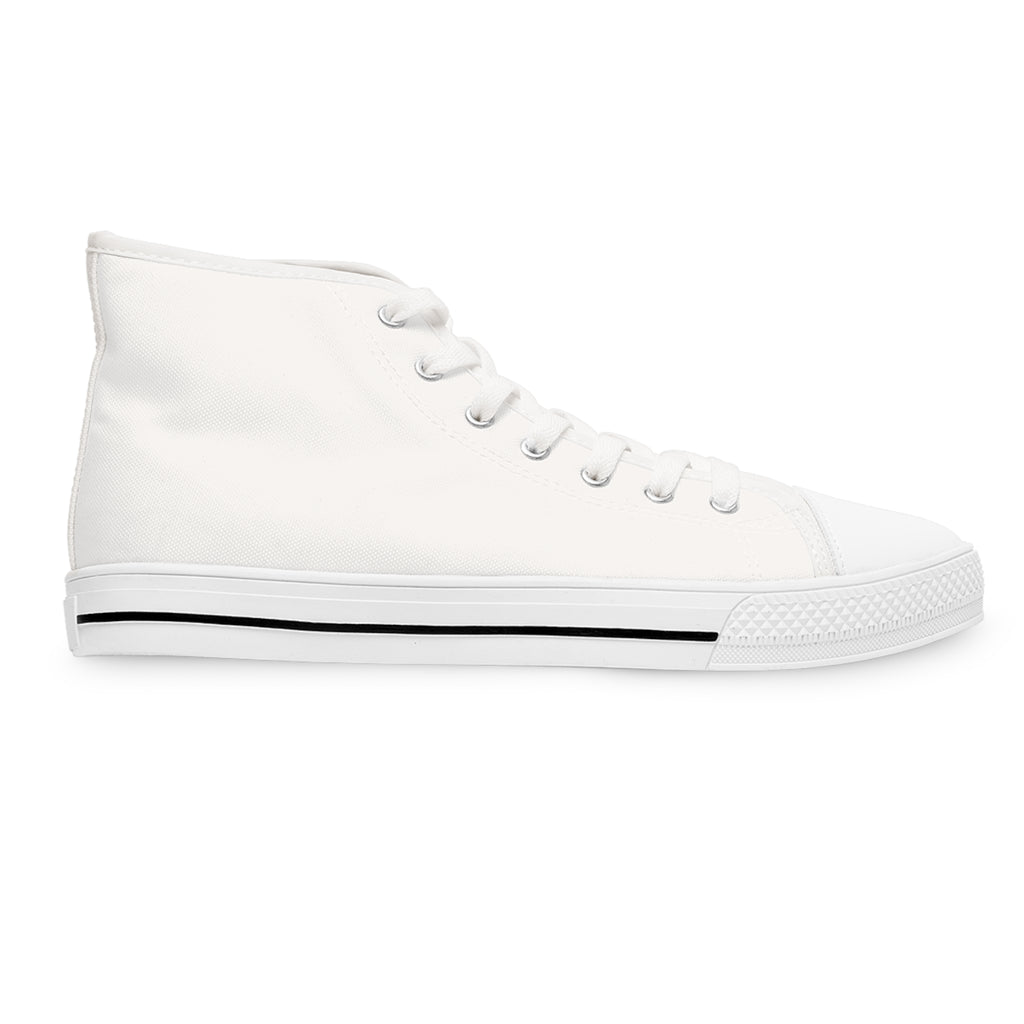 Stylish Women's High Top Sneakers with Georgia Plate Design, Trendy Casual Footwear, Unique Gift for Her, Travel Enthusiast Shoes, Fun [...]