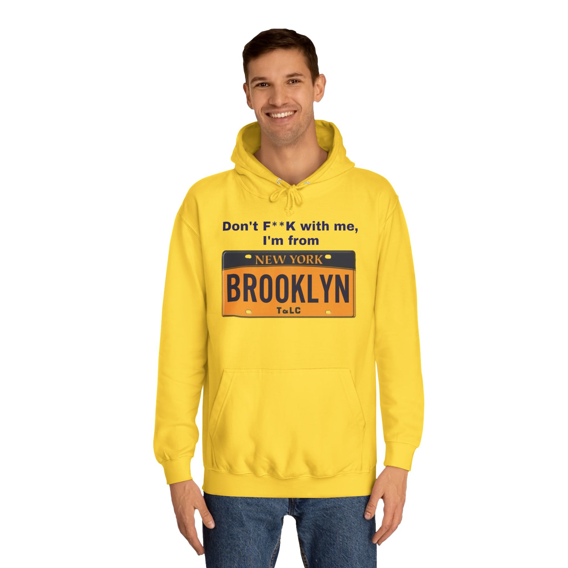 Brooklyn Pride Unisex Hoodie, College Hoodie, Casual Wear, Gift for Him/Her, Trendy Sweatshirt, Streetwear Fashion