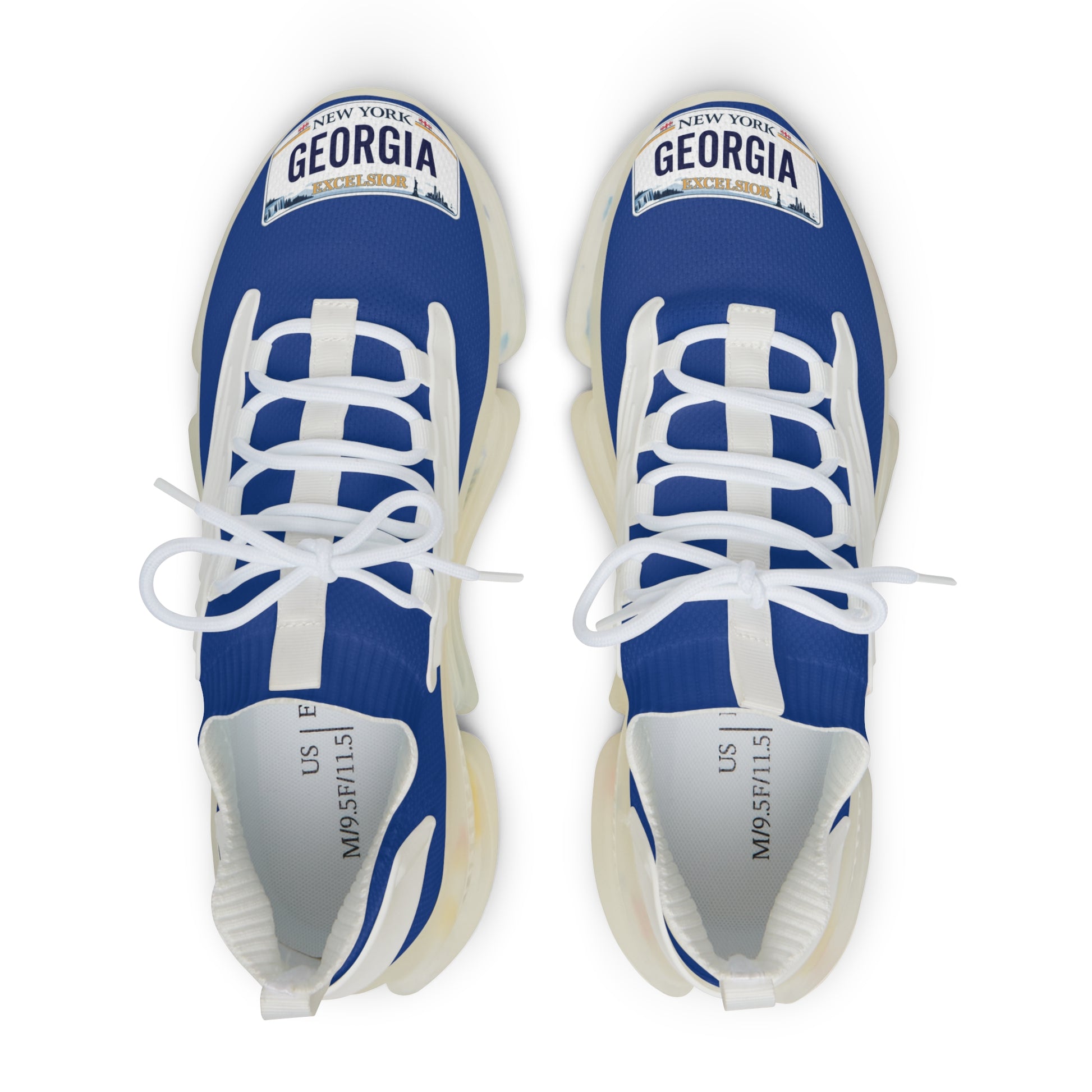 Stylish Men's Mesh Sneakers - Lightweight Breathable Athletic Shoes