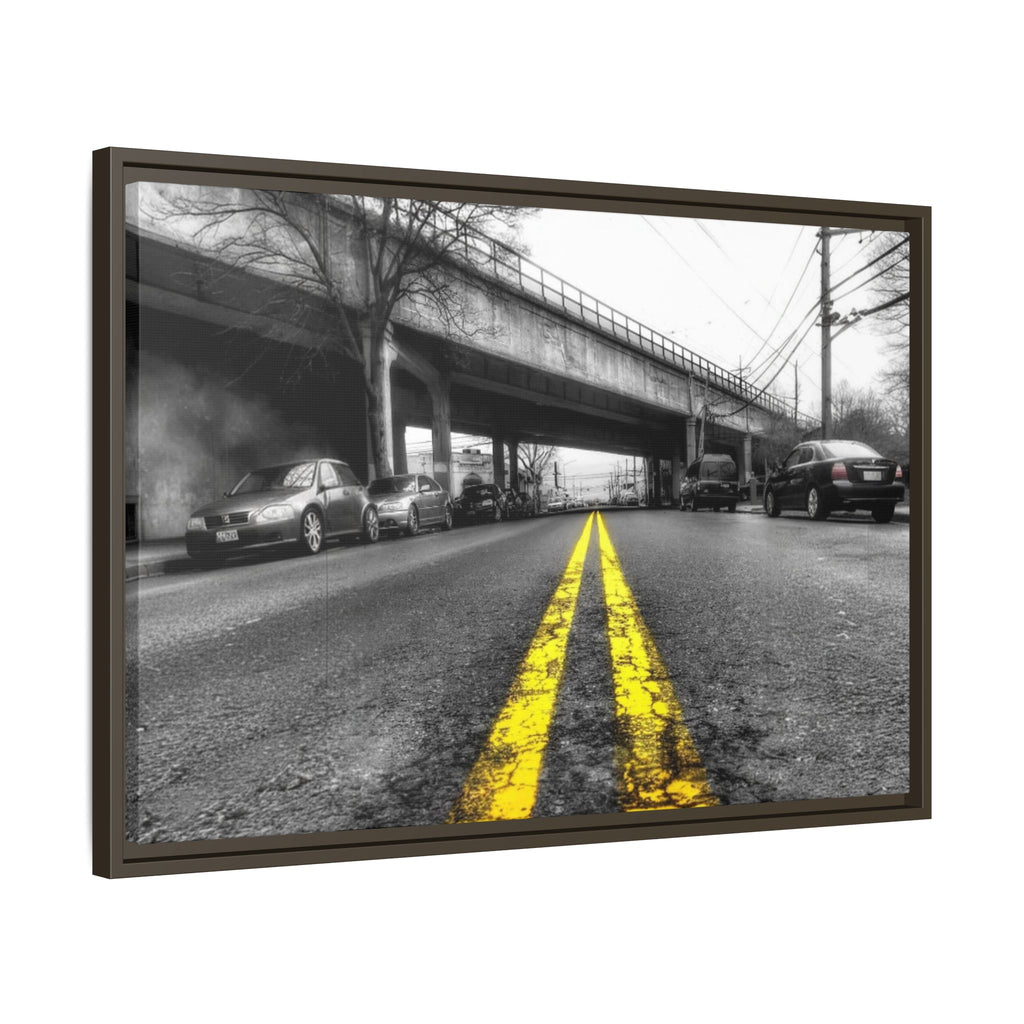 Framed Art Print: Urban Duality by Chikozu