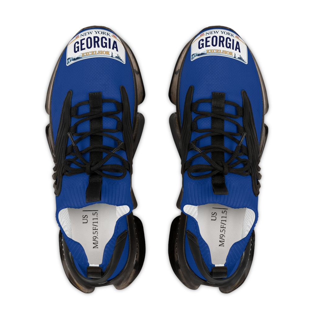 Stylish Men's Mesh Sneakers - Lightweight Breathable Athletic Shoes