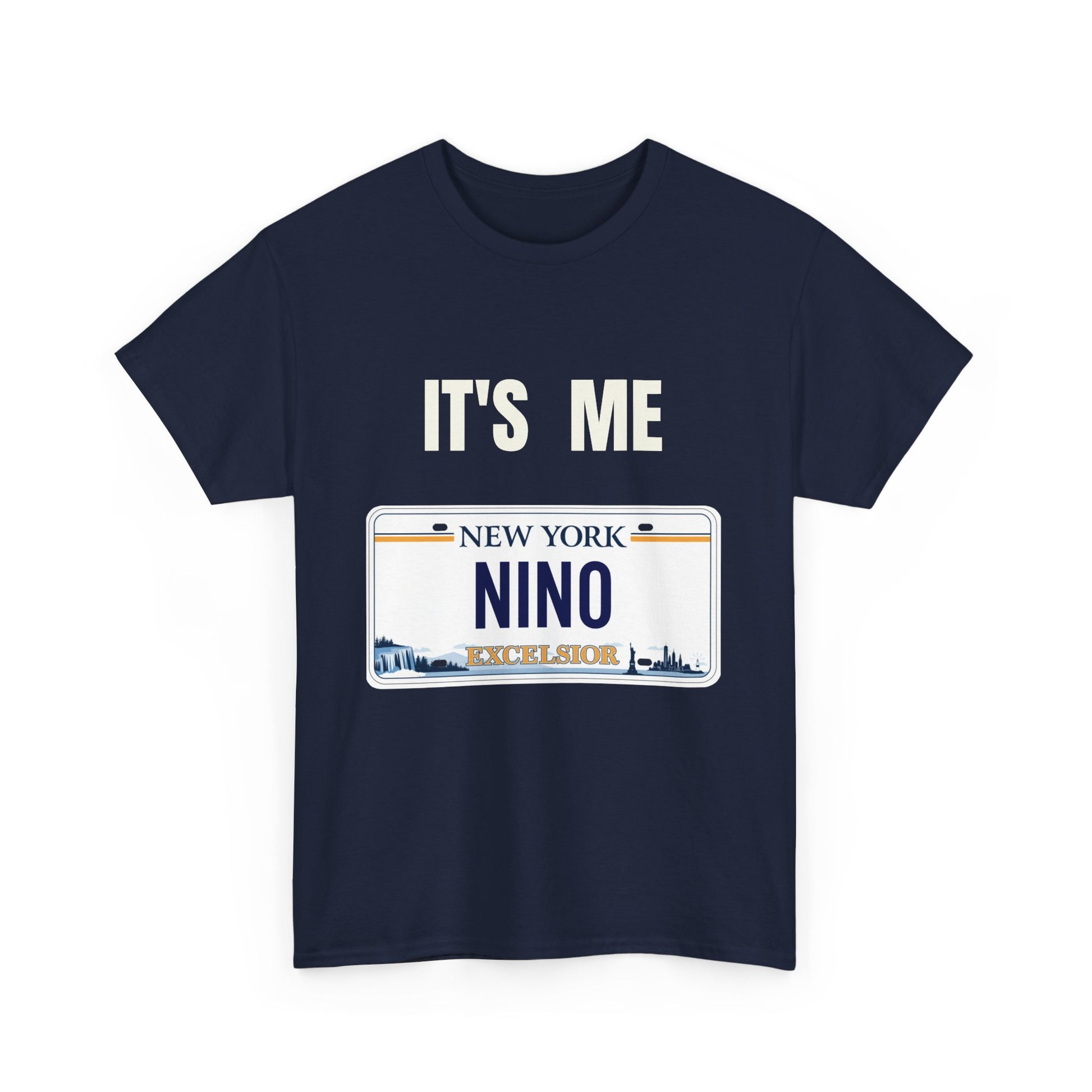 "It's me Nino". Unisex Heavy Cotton T-Shirt