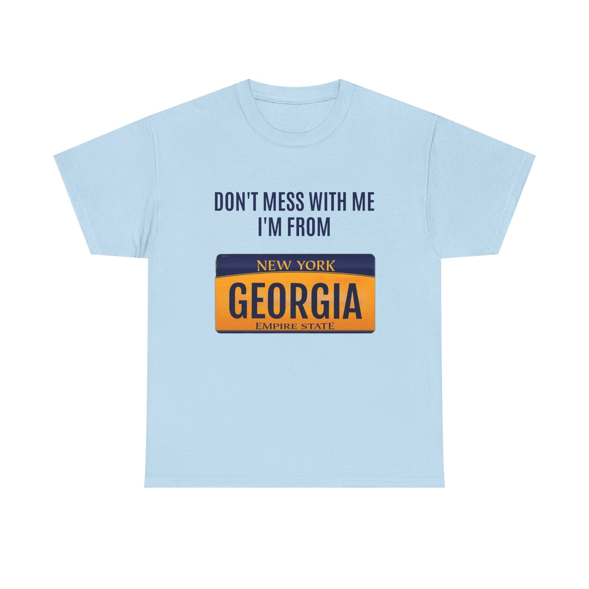 Unisex Heavy Cotton Tee - Southern Pride Tee, Georgia State T-Shirt, Funny Graphic Tee, Gifts for Her, Casual Wear