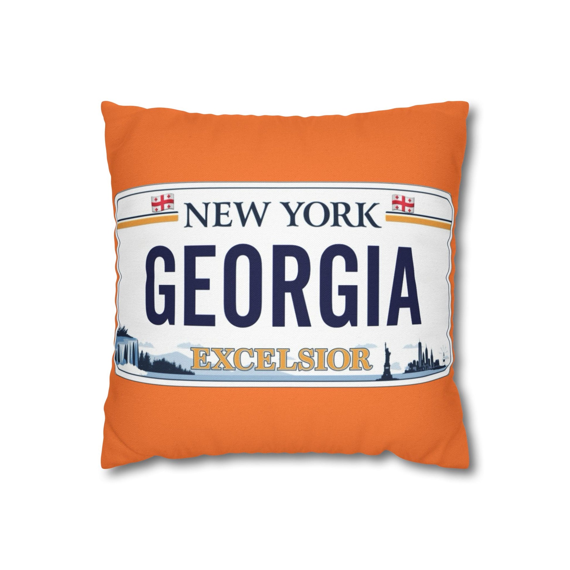 Georgia License Plate Pillowcase