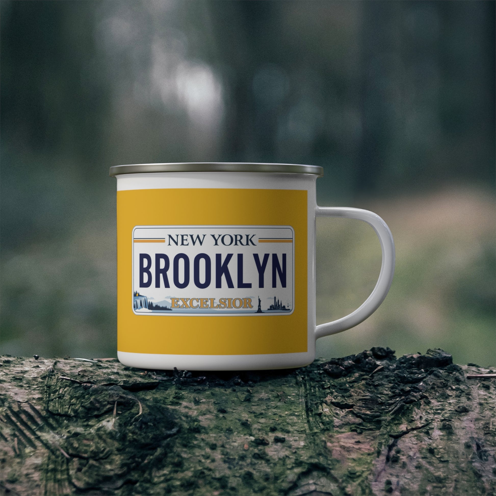 Copy of Vintage-Inspired Enamel Camping Mug - 'Old But Cold' Design