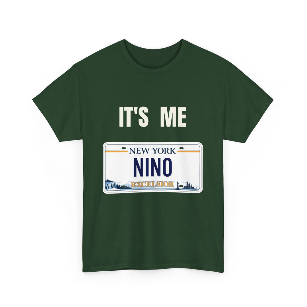 "It's me Nino". Unisex Heavy Cotton T-Shirt