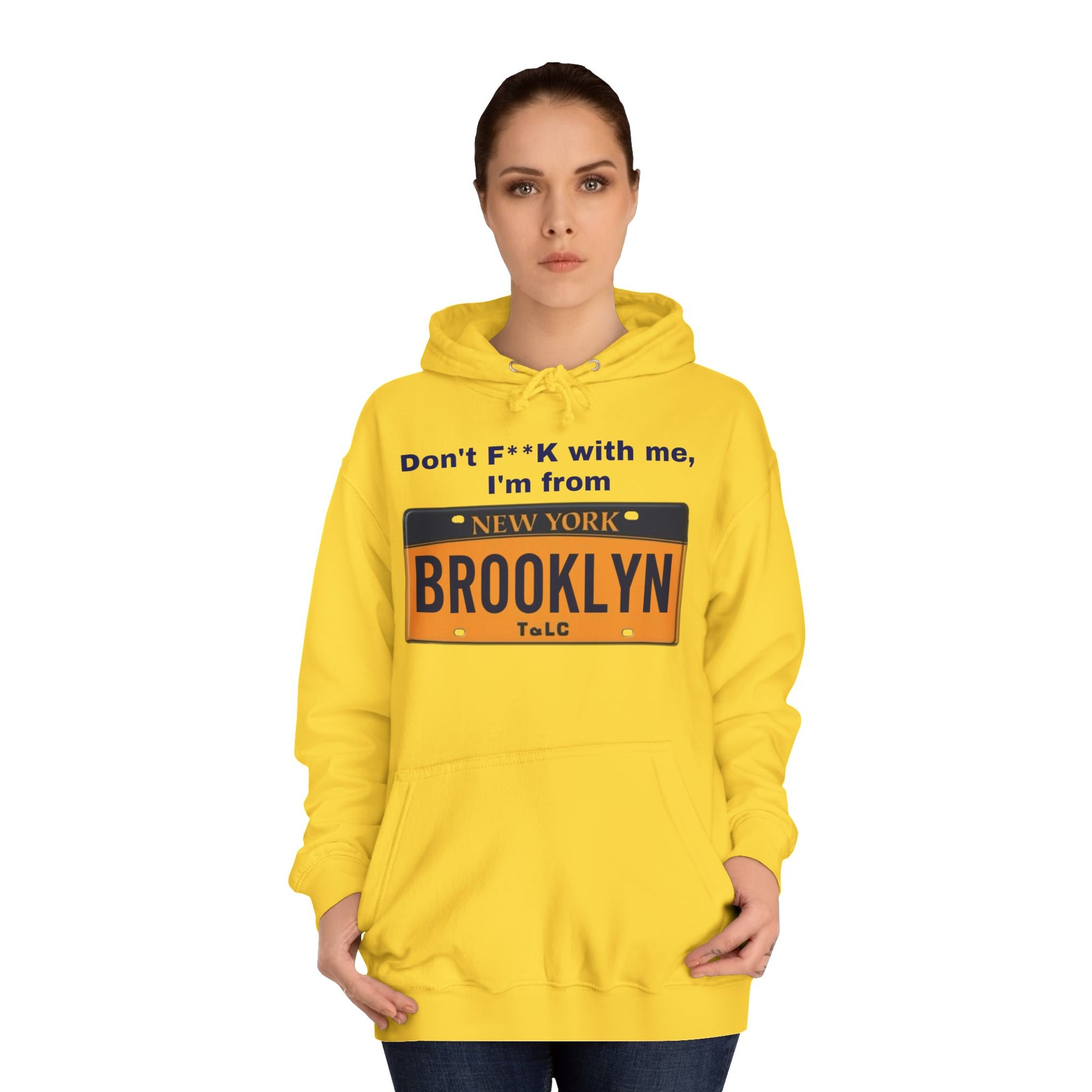 Brooklyn Pride Unisex Hoodie, College Hoodie, Casual Wear, Gift for Him/Her, Trendy Sweatshirt, Streetwear Fashion