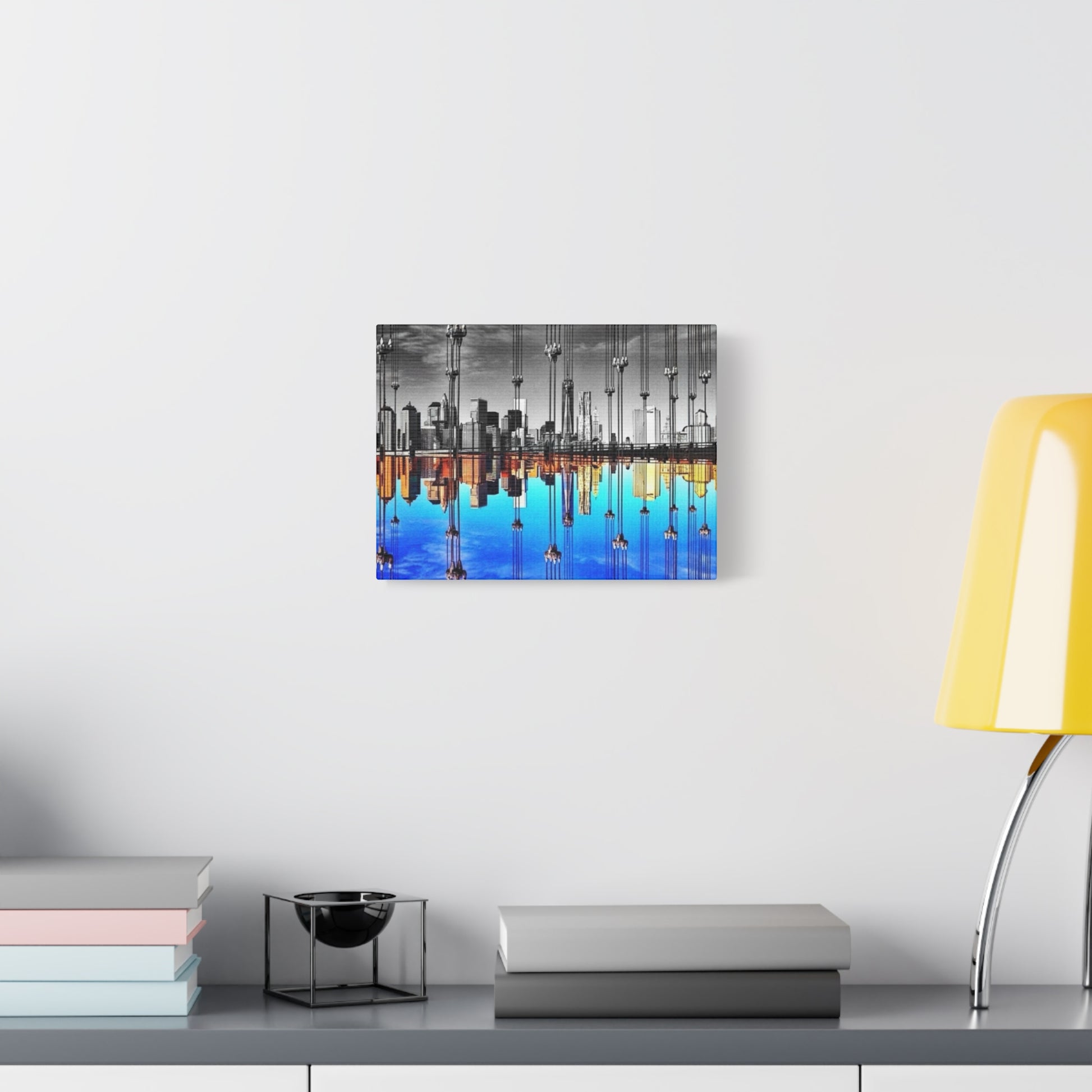 "City Reflection Canvas Art"