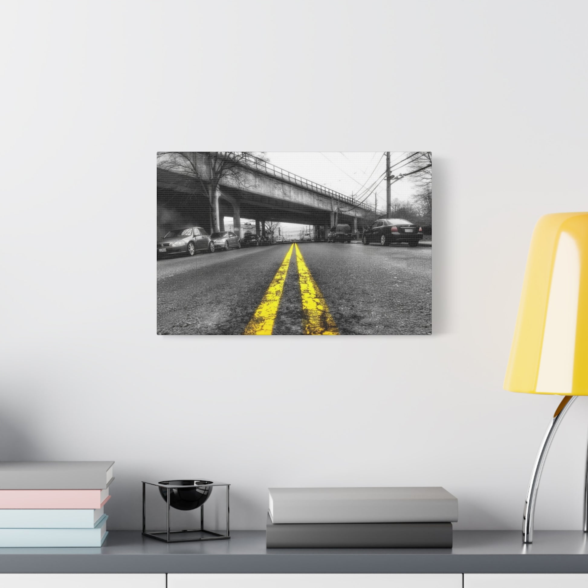 "Urban Roadway Canvas Print"