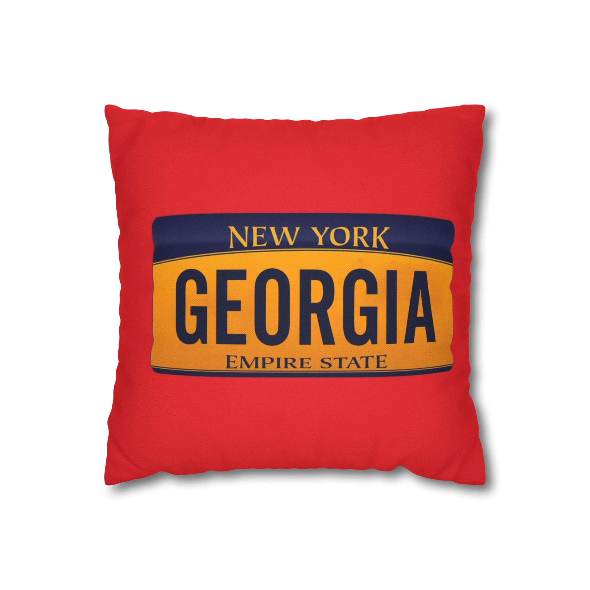 Georgia License Plate Pillowcase