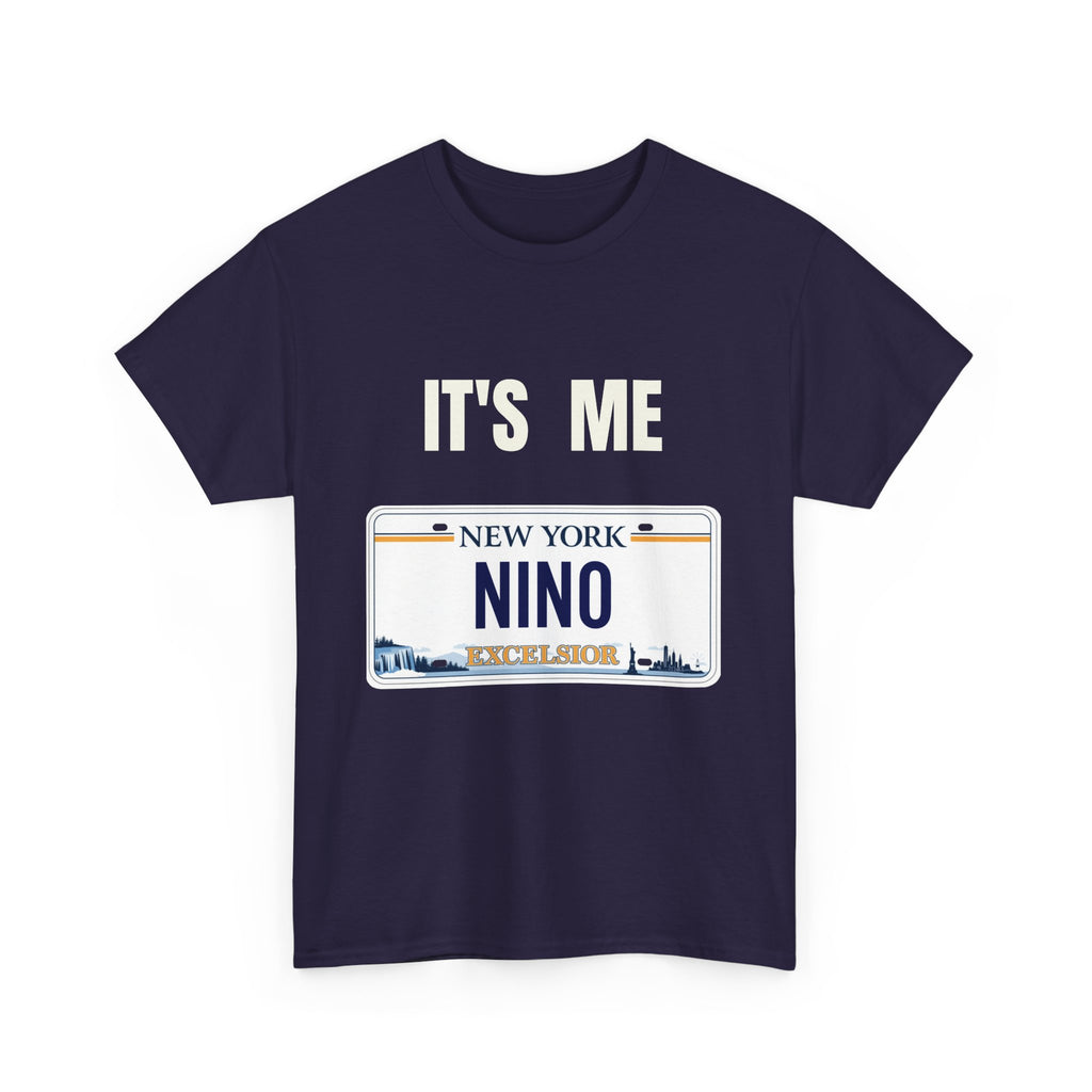 "It's me Nino". Unisex Heavy Cotton T-Shirt