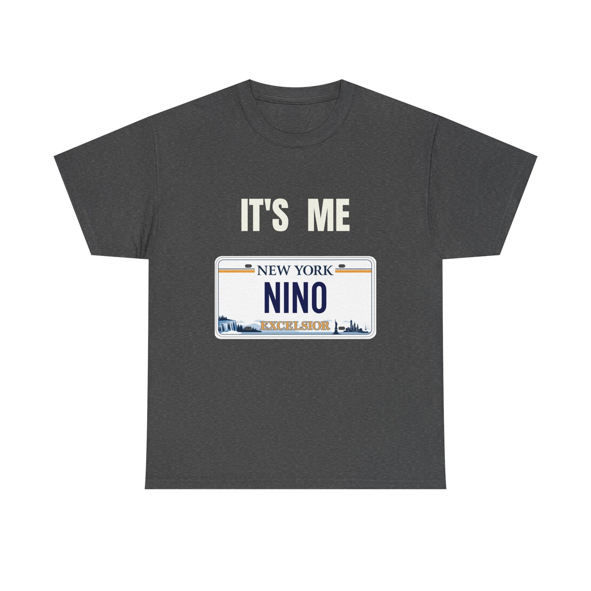 "It's me Nino". Unisex Heavy Cotton T-Shirt