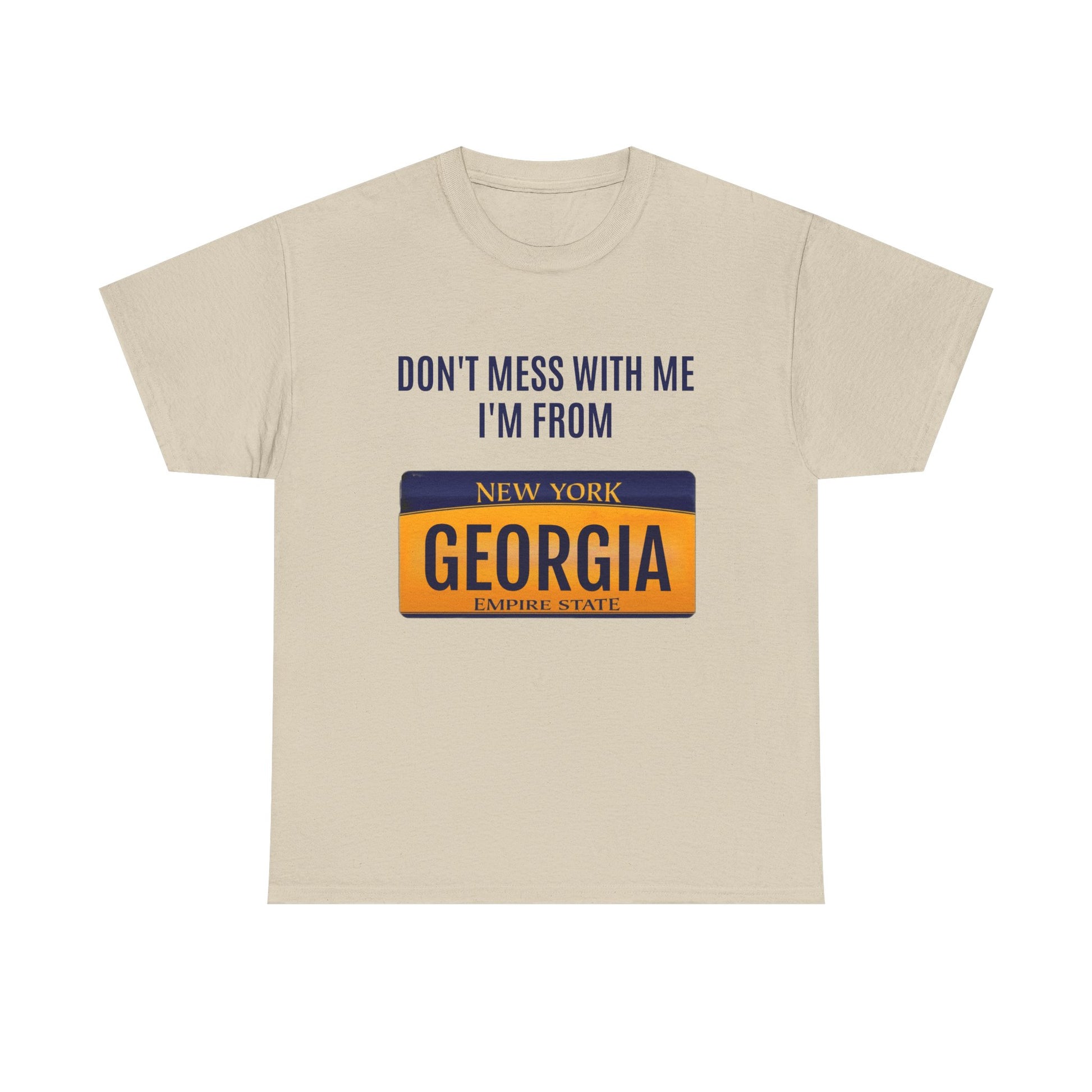 Unisex Heavy Cotton Tee - Southern Pride Tee, Georgia State T-Shirt, Funny Graphic Tee, Gifts for Her, Casual Wear