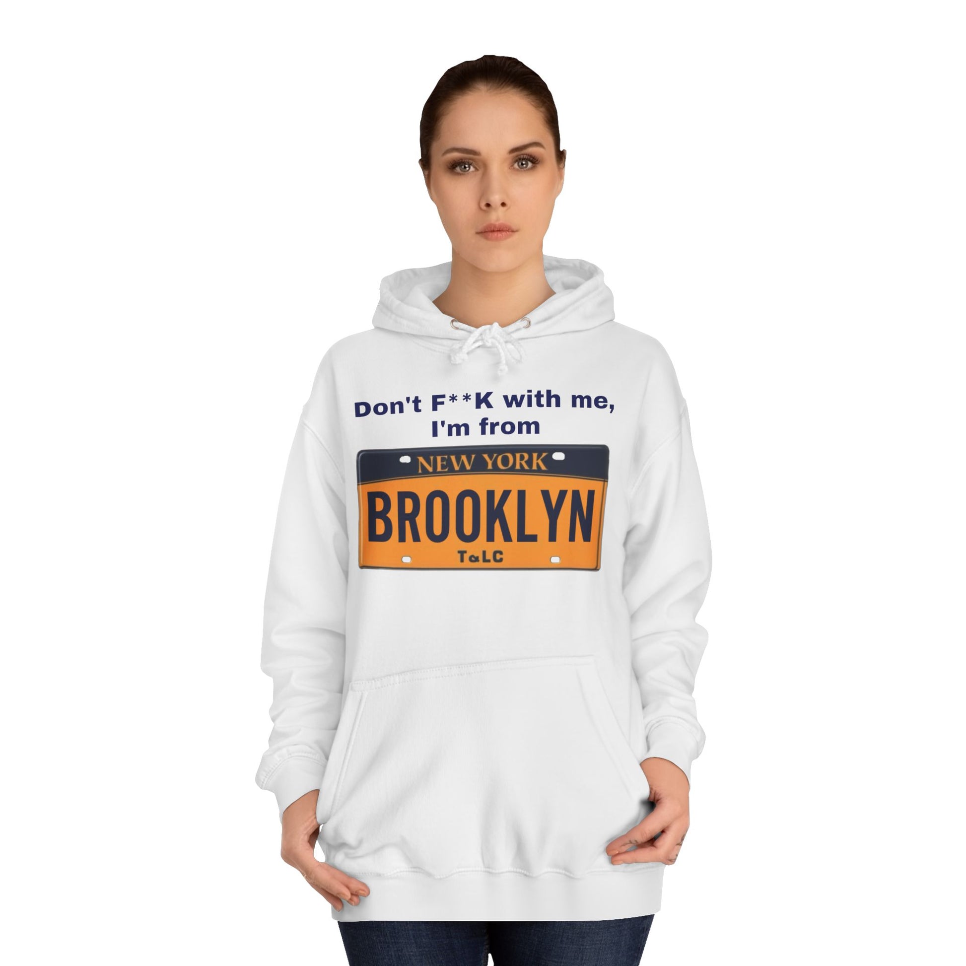 Brooklyn Pride Unisex Hoodie, College Hoodie, Casual Wear, Gift for Him/Her, Trendy Sweatshirt, Streetwear Fashion