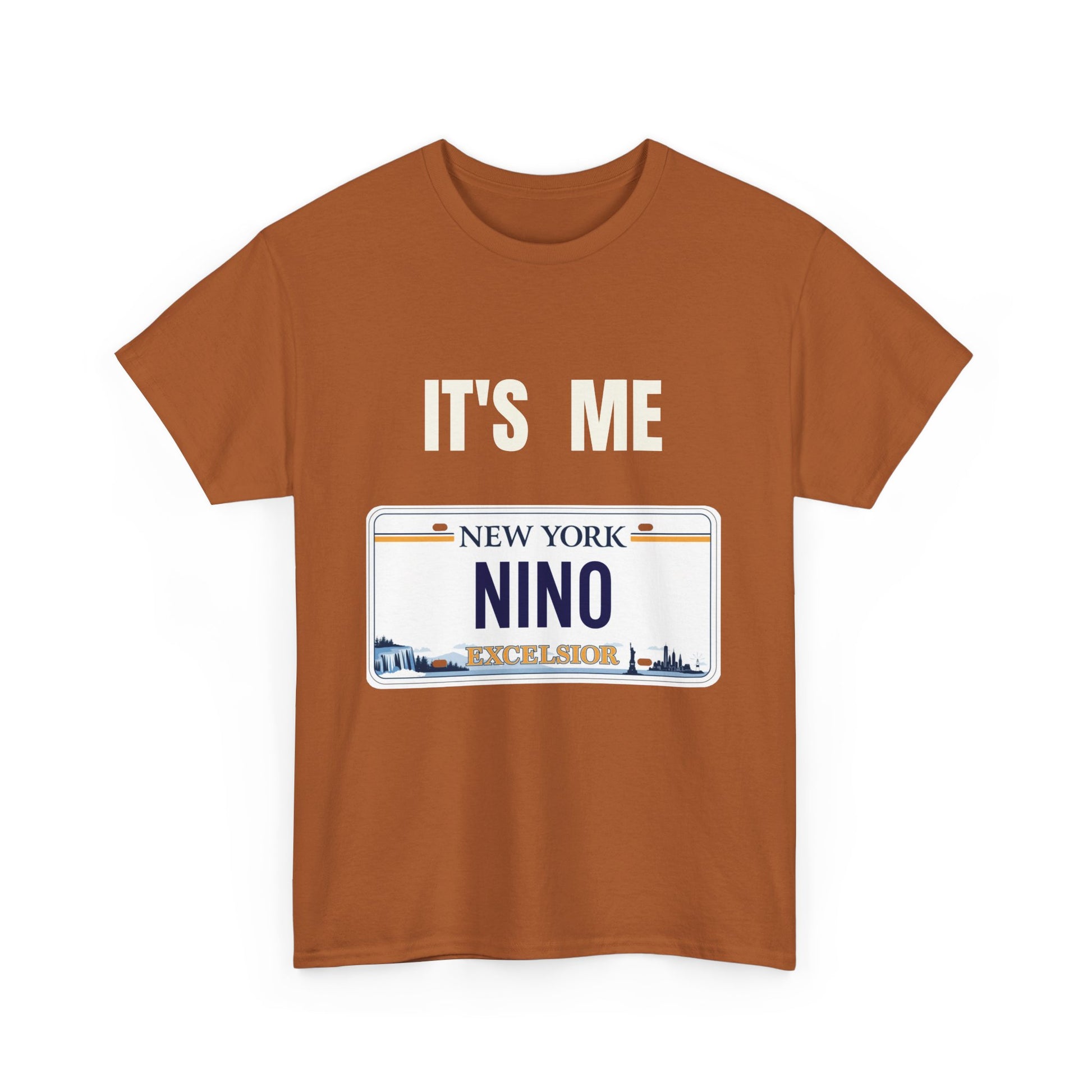 "It's me Nino". Unisex Heavy Cotton T-Shirt