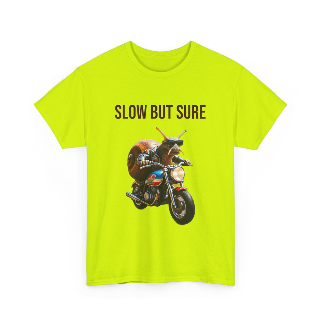 "Slow but sure"
