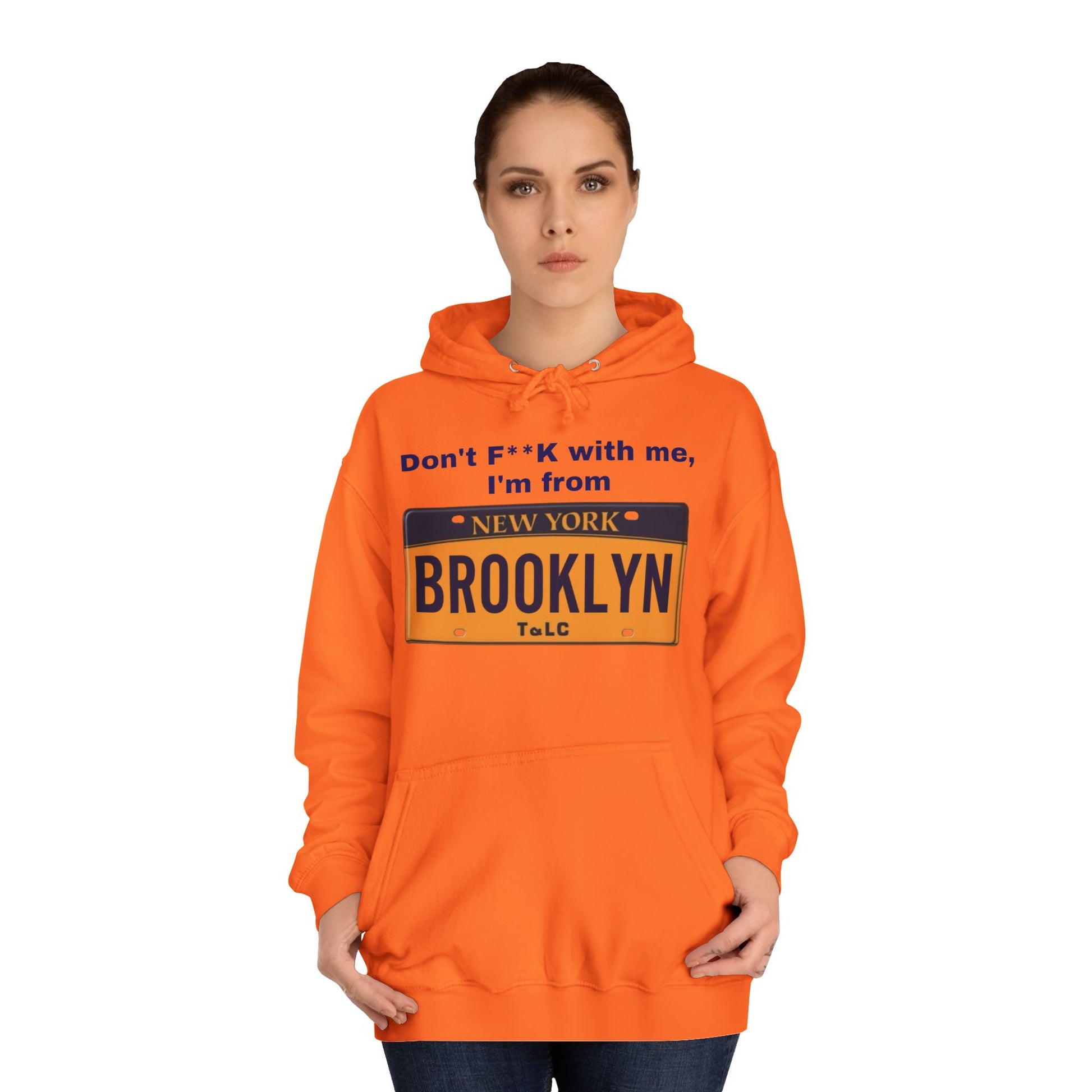 Brooklyn Pride Unisex Hoodie, College Hoodie, Casual Wear, Gift for Him/Her, Trendy Sweatshirt, Streetwear Fashion