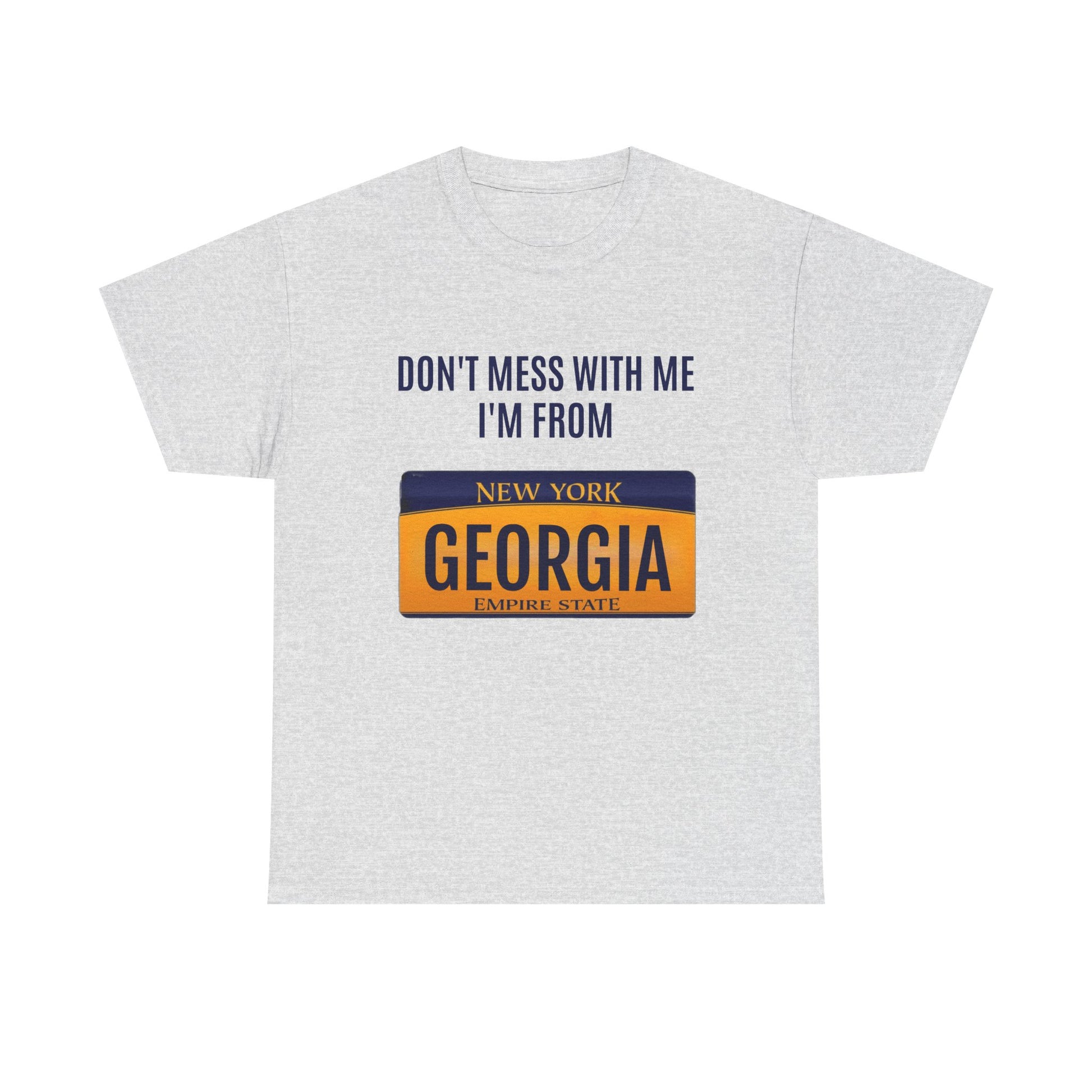 Unisex Heavy Cotton Tee - Southern Pride Tee, Georgia State T-Shirt, Funny Graphic Tee, Gifts for Her, Casual Wear