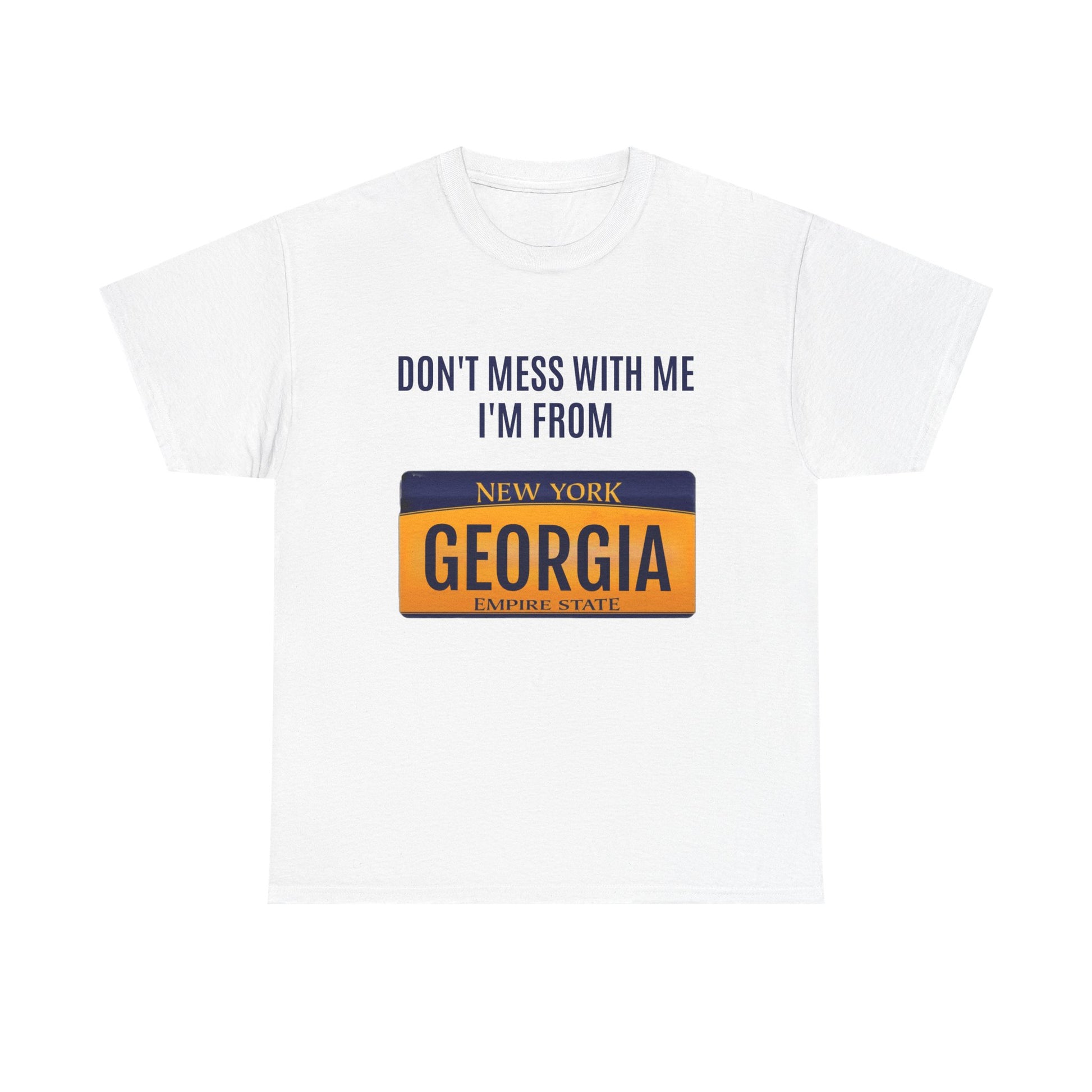 Unisex Heavy Cotton Tee - Southern Pride Tee, Georgia State T-Shirt, Funny Graphic Tee, Gifts for Her, Casual Wear