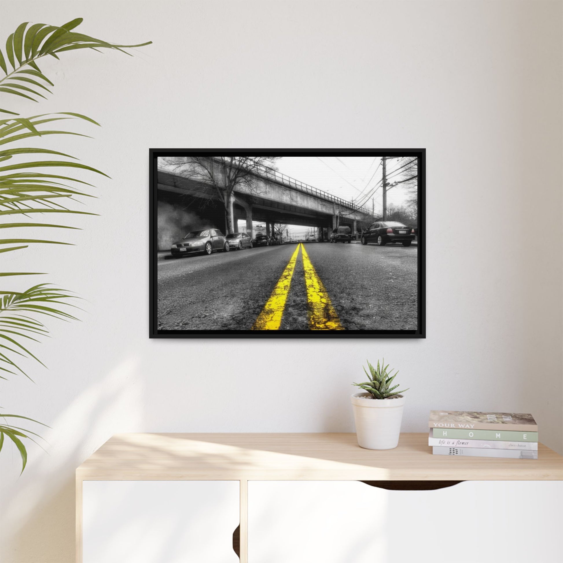 Framed Art Print: Urban Duality by Chikozu
