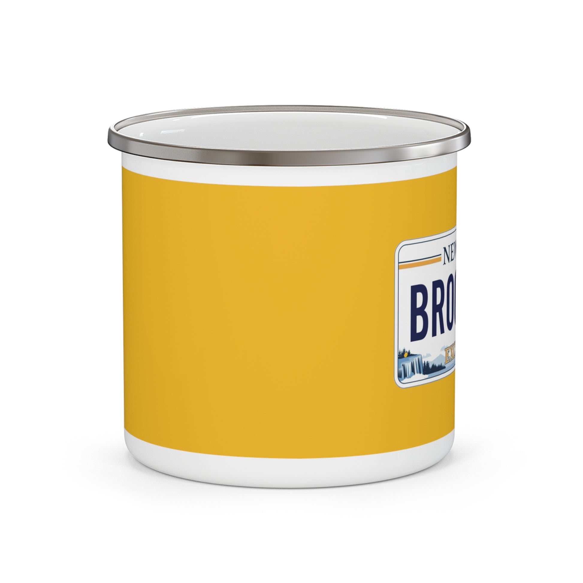 Copy of Vintage-Inspired Enamel Camping Mug - 'Old But Cold' Design