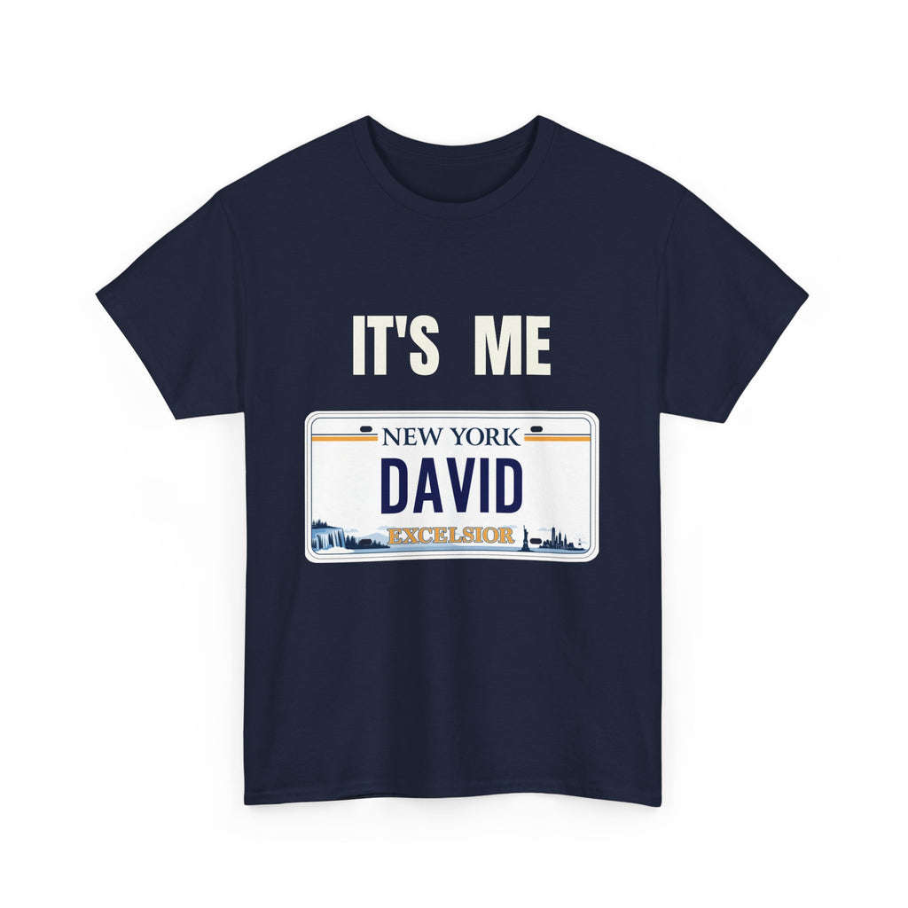 It's me David