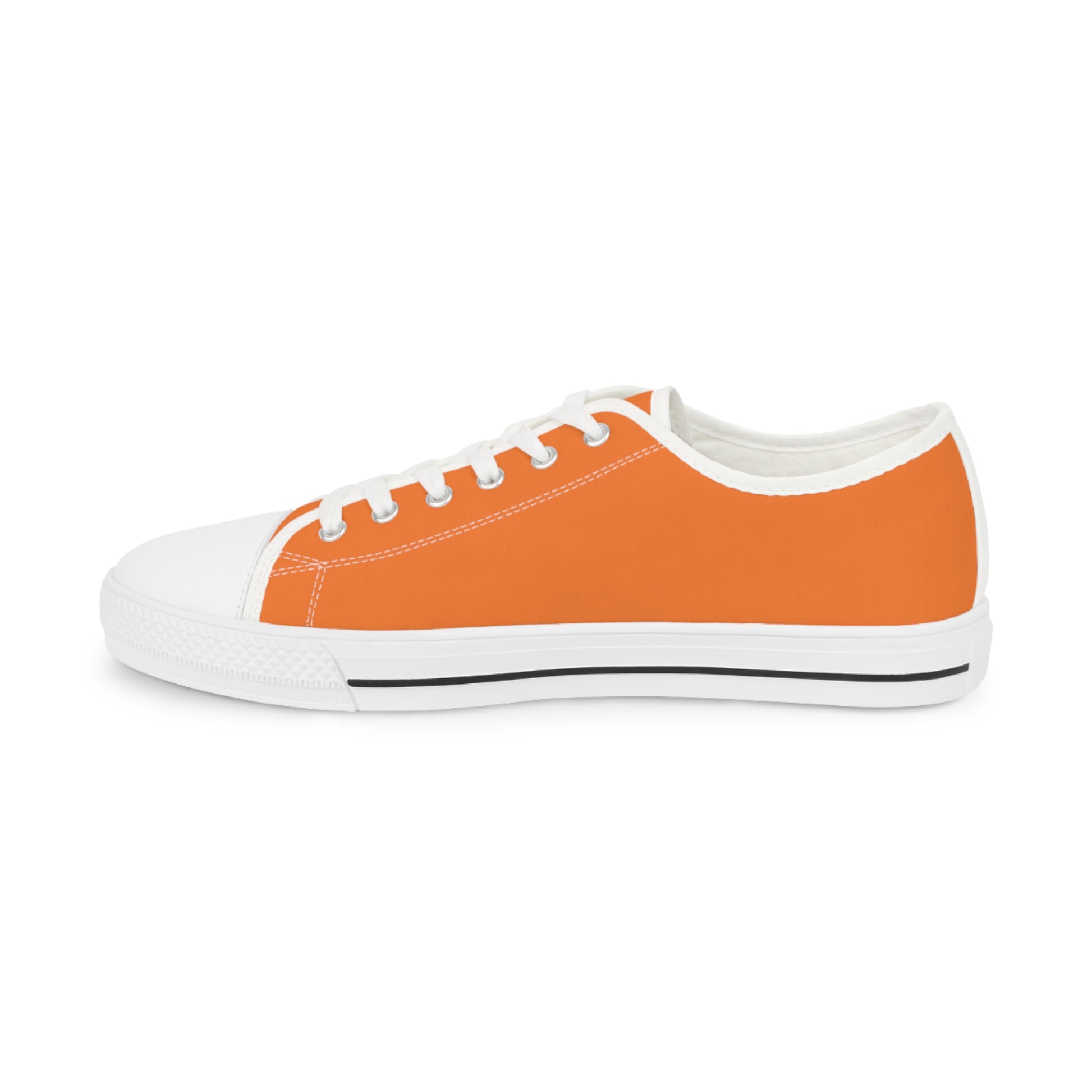 Stylish Orange Low Top Sneakers for Casual Comfort