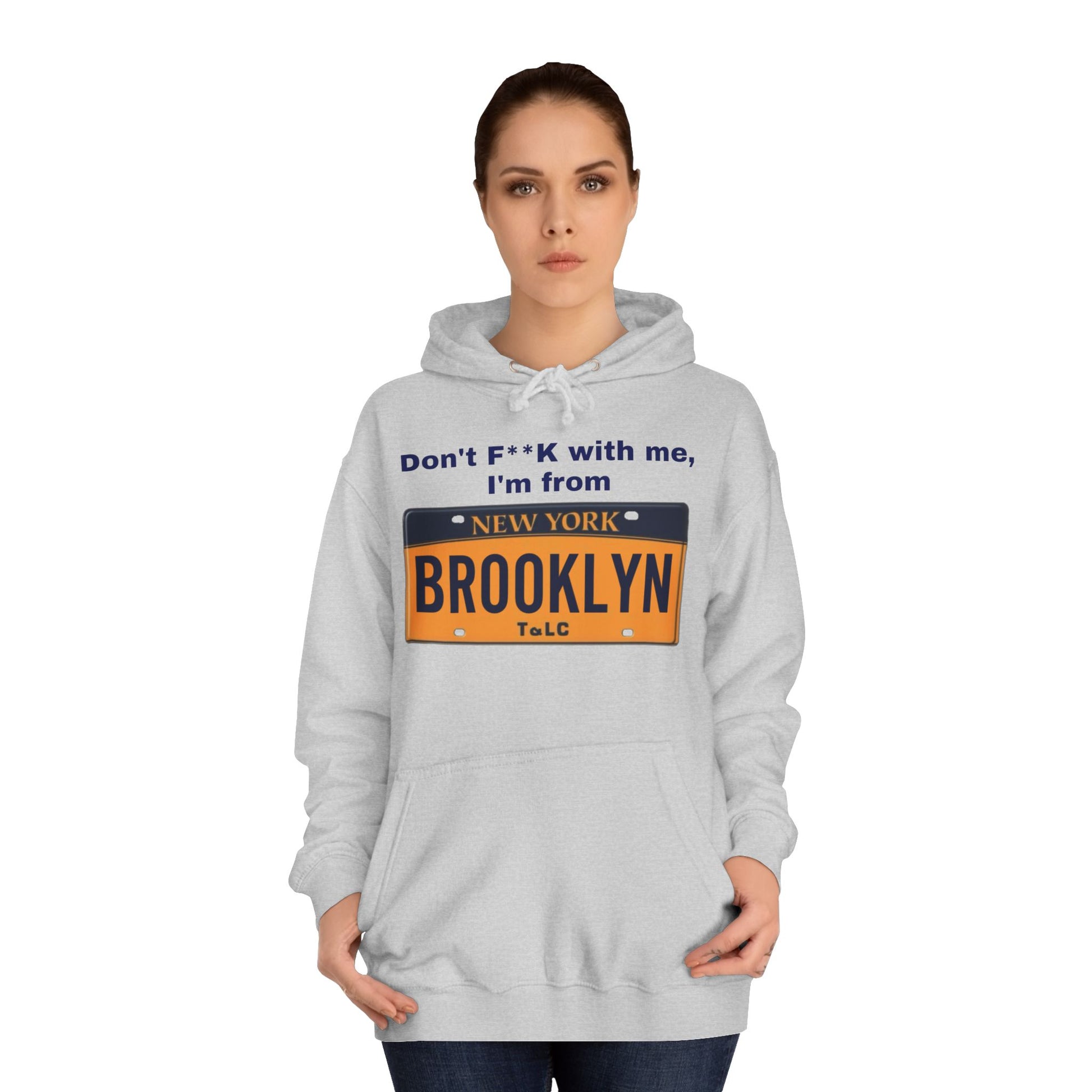 Brooklyn Pride Unisex Hoodie, College Hoodie, Casual Wear, Gift for Him/Her, Trendy Sweatshirt, Streetwear Fashion