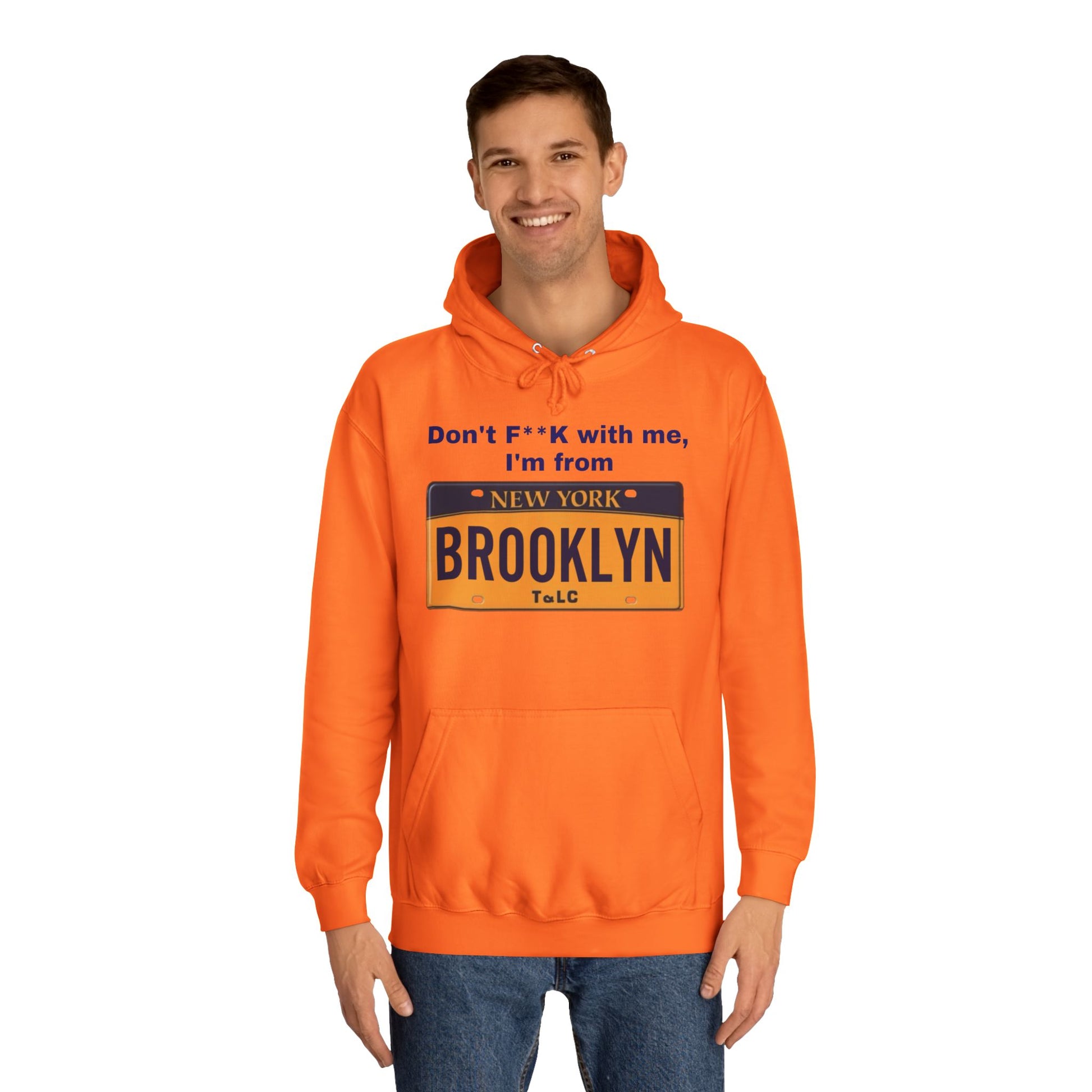 Brooklyn Pride Unisex Hoodie, College Hoodie, Casual Wear, Gift for Him/Her, Trendy Sweatshirt, Streetwear Fashion