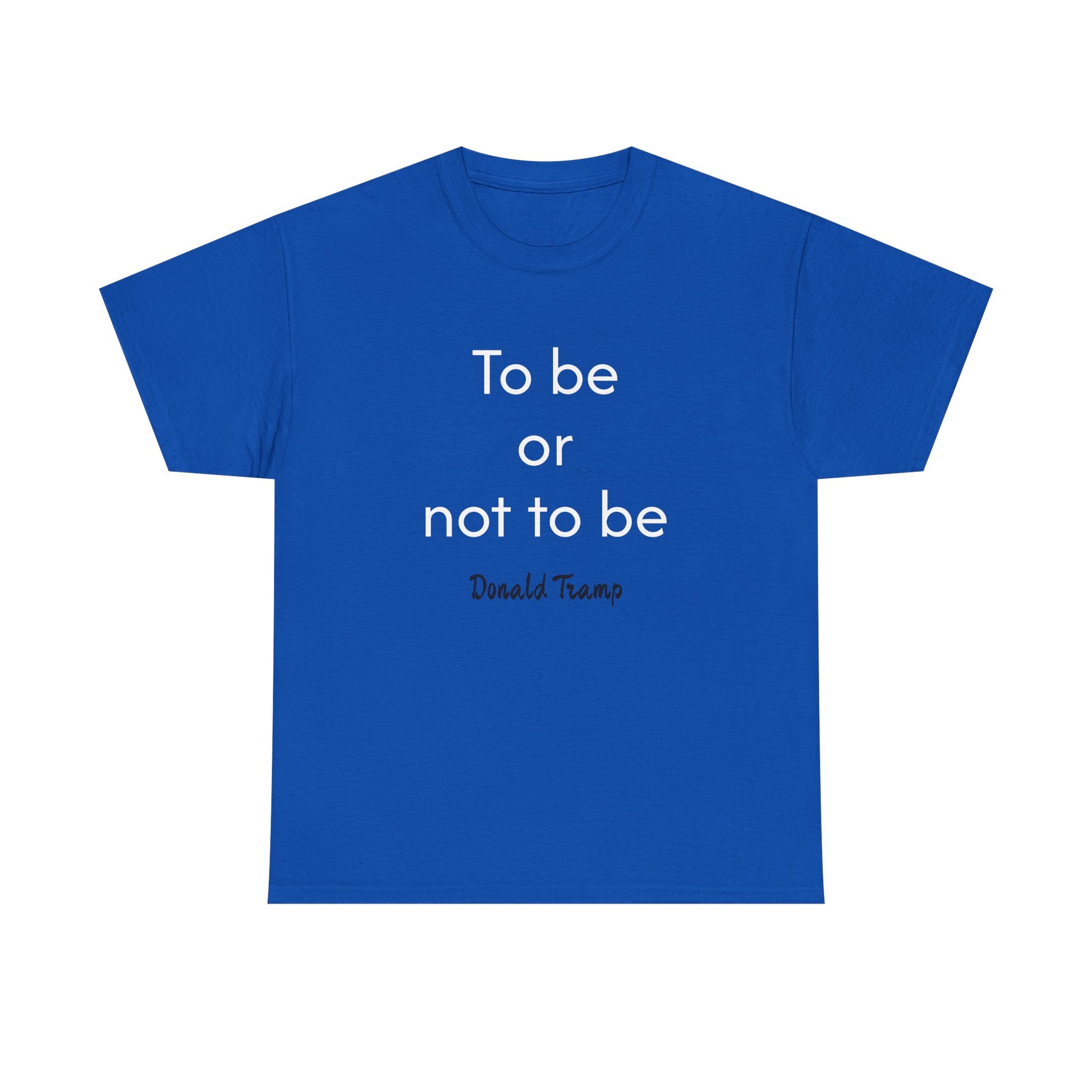 "To be"