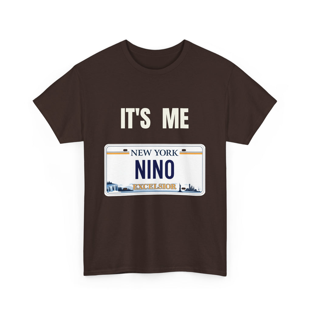 "It's me Nino". Unisex Heavy Cotton T-Shirt