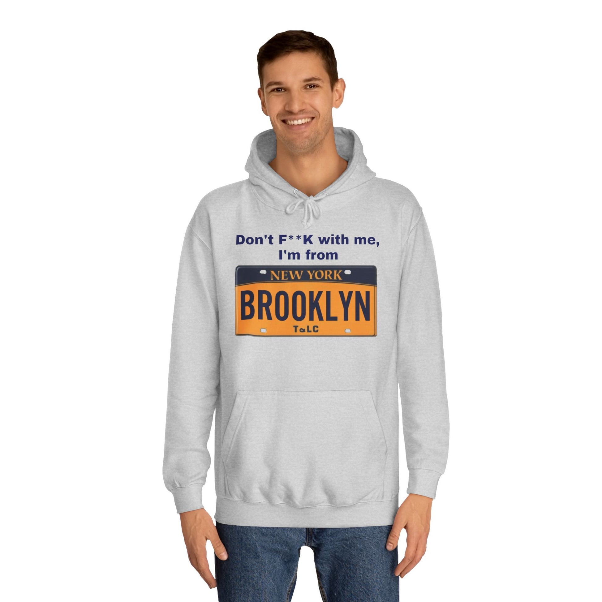 Brooklyn Pride Unisex Hoodie, College Hoodie, Casual Wear, Gift for Him/Her, Trendy Sweatshirt, Streetwear Fashion