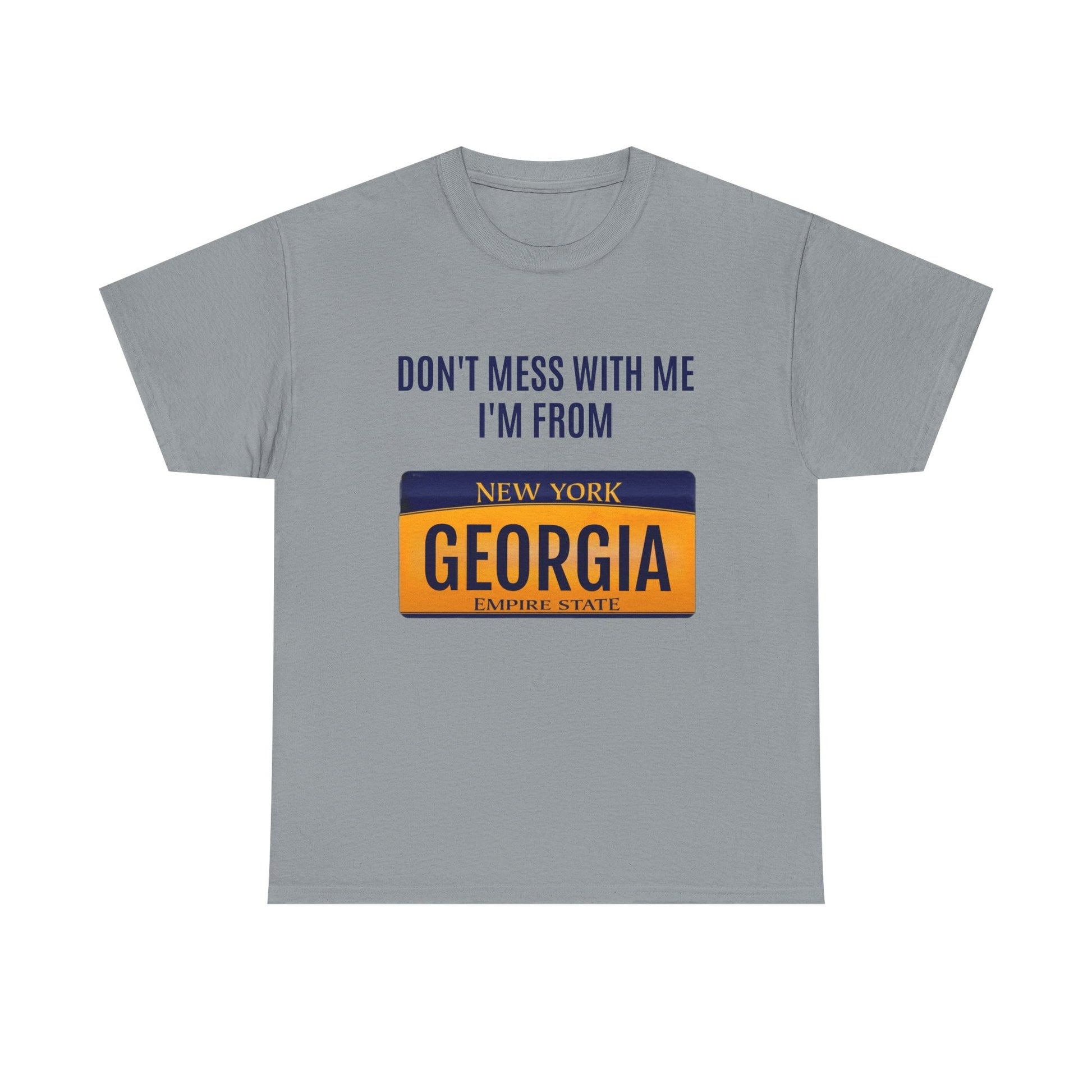Unisex Heavy Cotton Tee - Southern Pride Tee, Georgia State T-Shirt, Funny Graphic Tee, Gifts for Her, Casual Wear